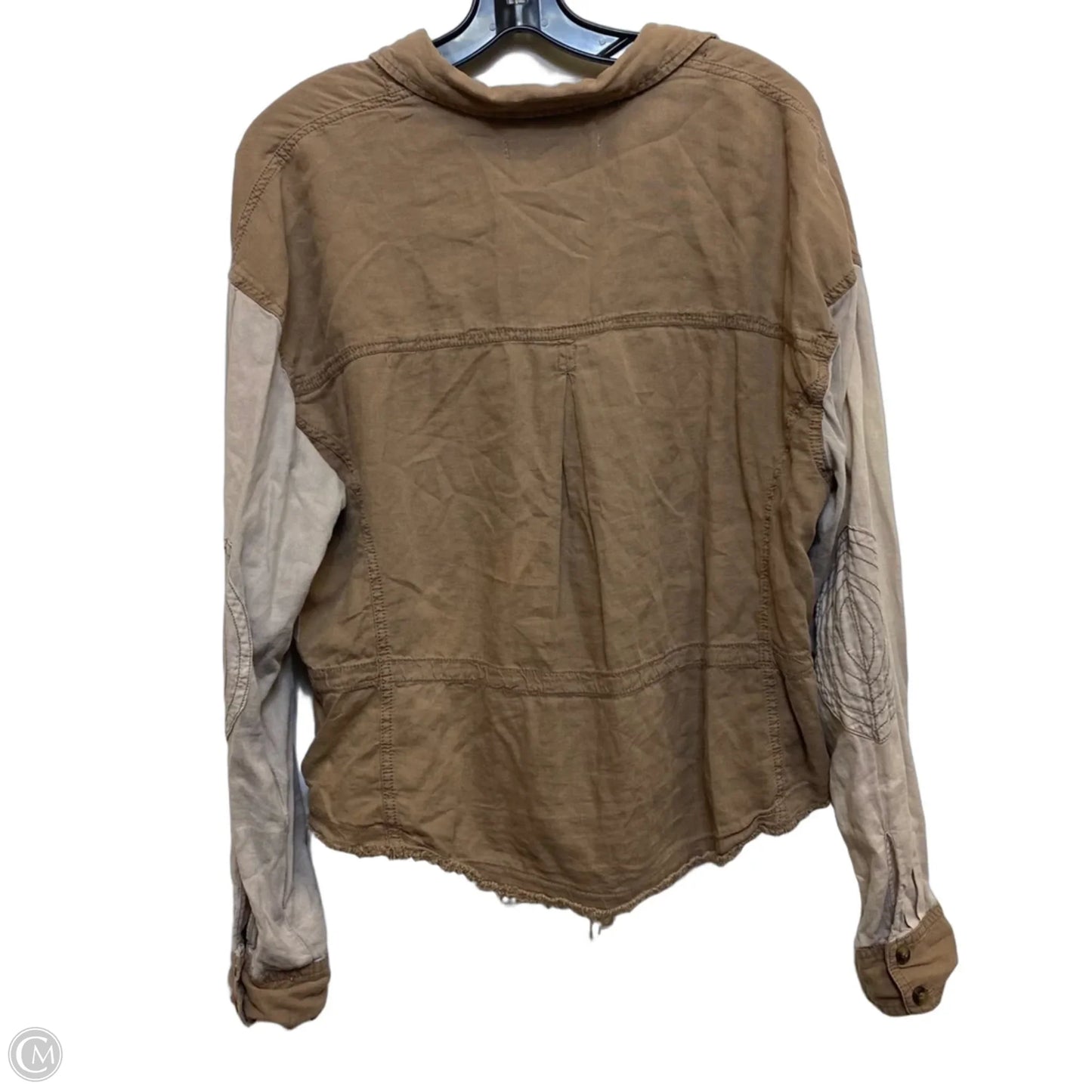 Top Long Sleeve By We The Free In Brown, Size: S