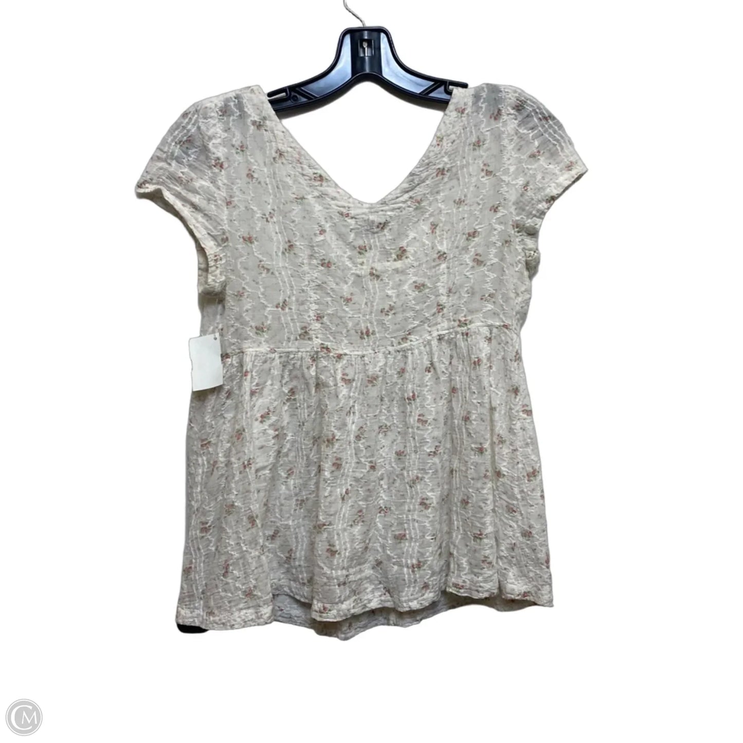 Top Short Sleeve By Denim & Supply By Ralph Lauren In White, Size: Xs