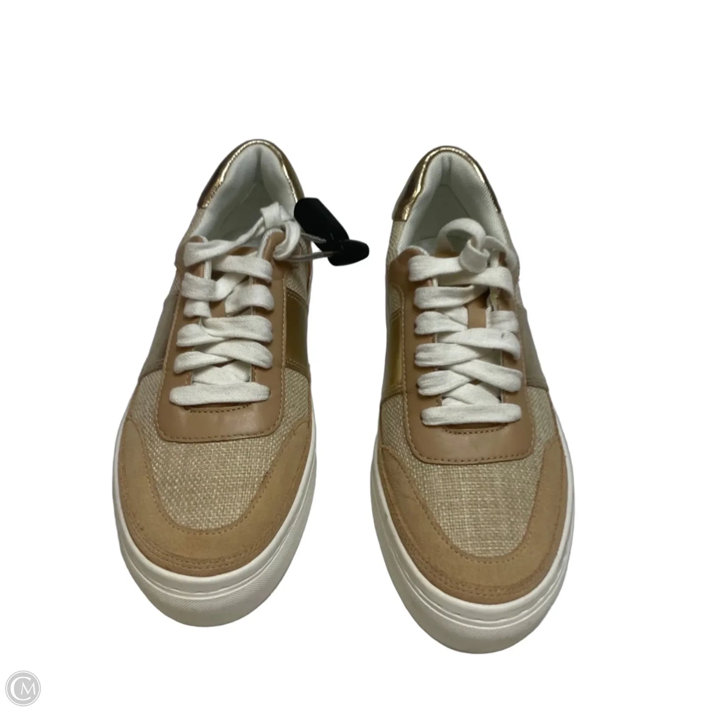 Shoes Sneakers By Antonio Melani In Cream & Tan, Size: 6