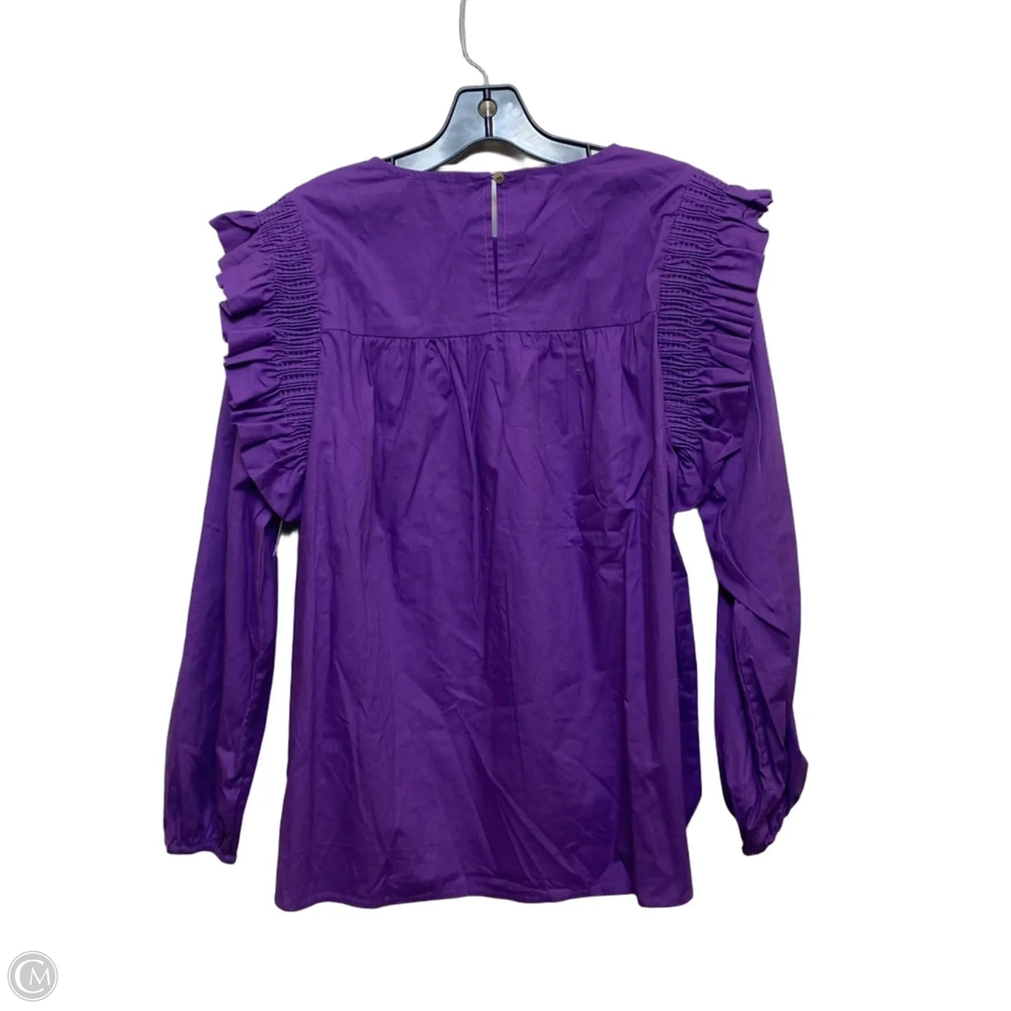 Top Long Sleeve By Jodifl In Purple, Size: L
