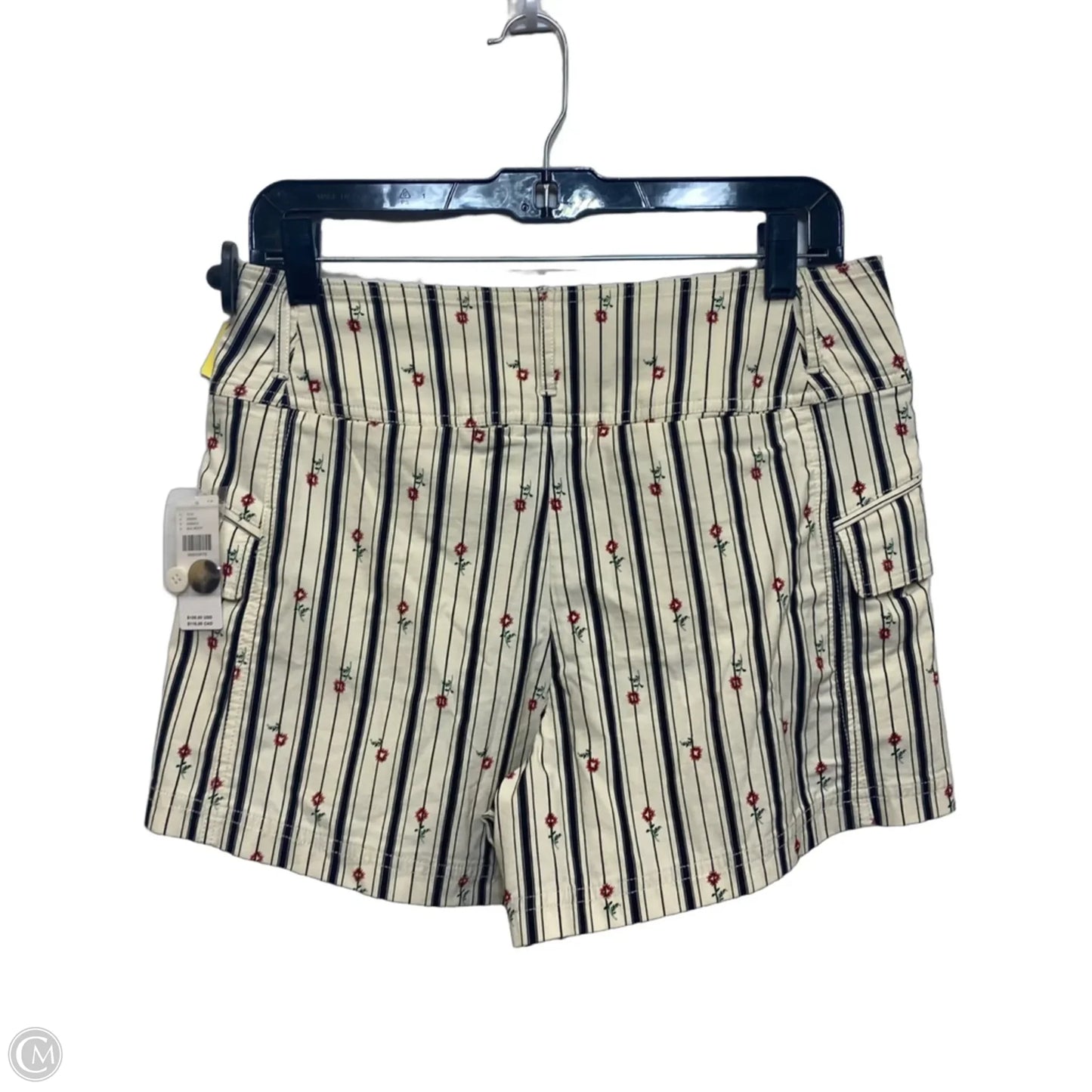 Shorts By Anthropologie In Black & Cream, Size: S