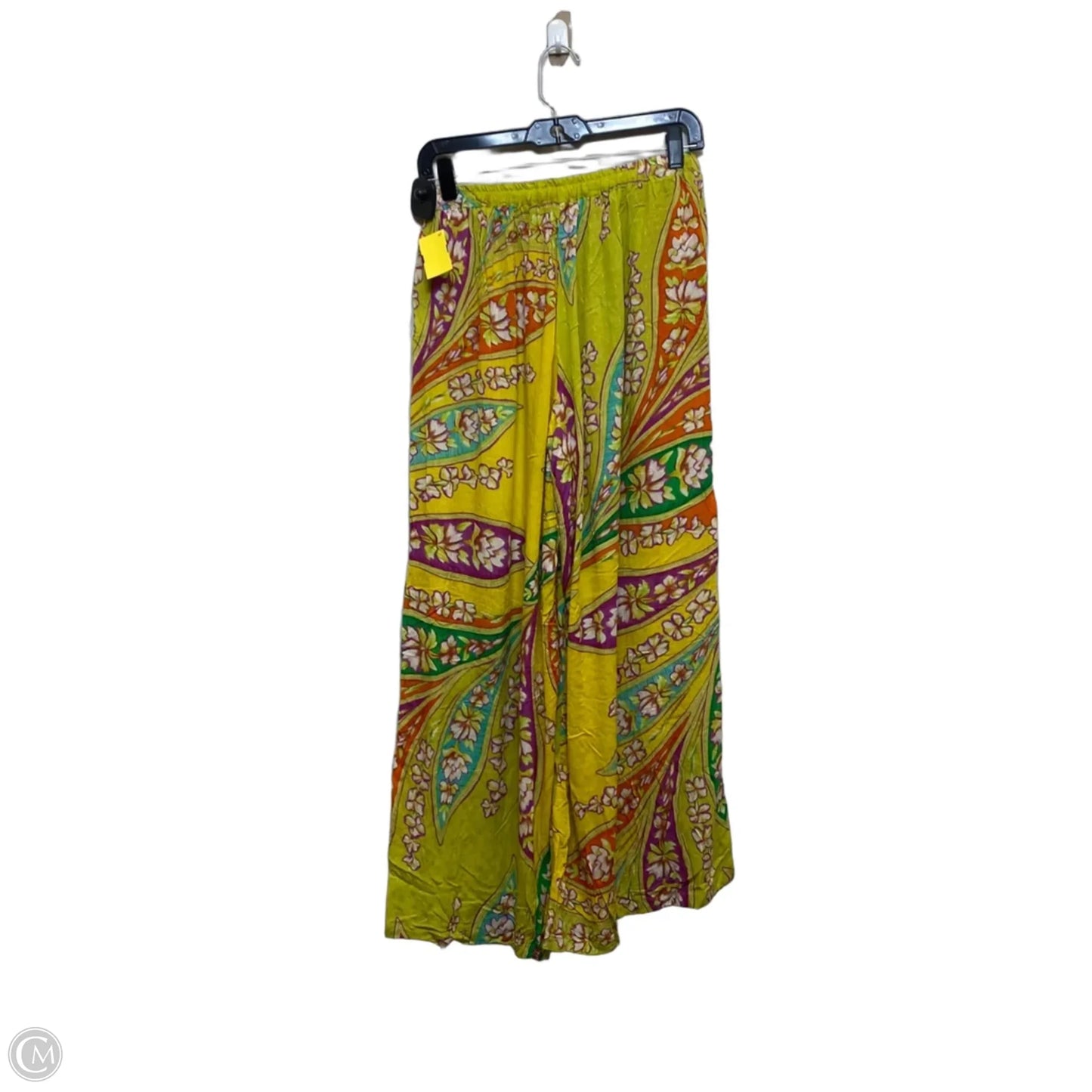 Pants Wide Leg By Emerson Rose In Green & Orange, Size: Xs