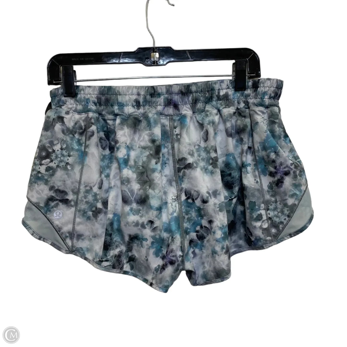 Athletic Shorts Designer By Lululemon In Grey, Size: 12