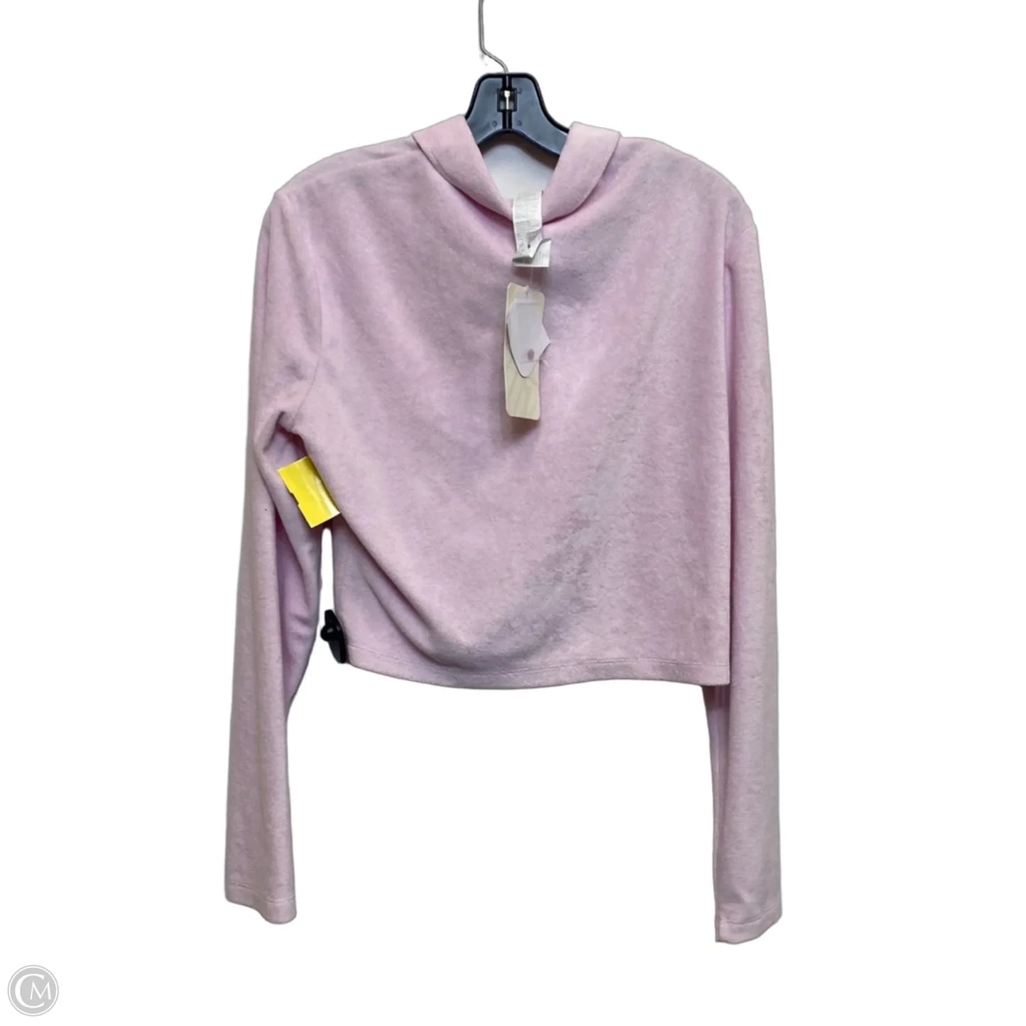 Athletic Sweatshirt Collar By Fabletics In Pink, Size: Xl