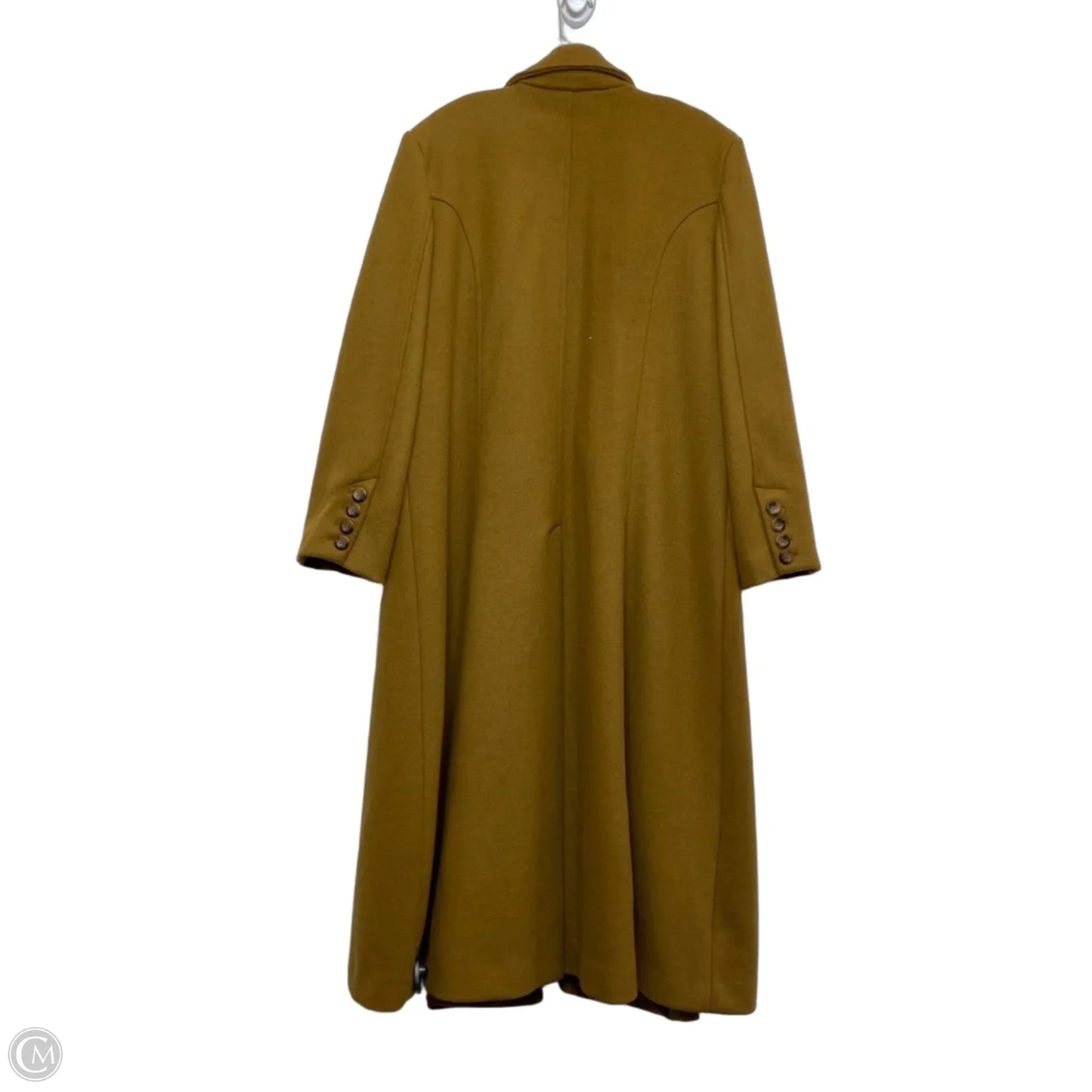 Coat Wool By Free People In Brown, Size: Xl