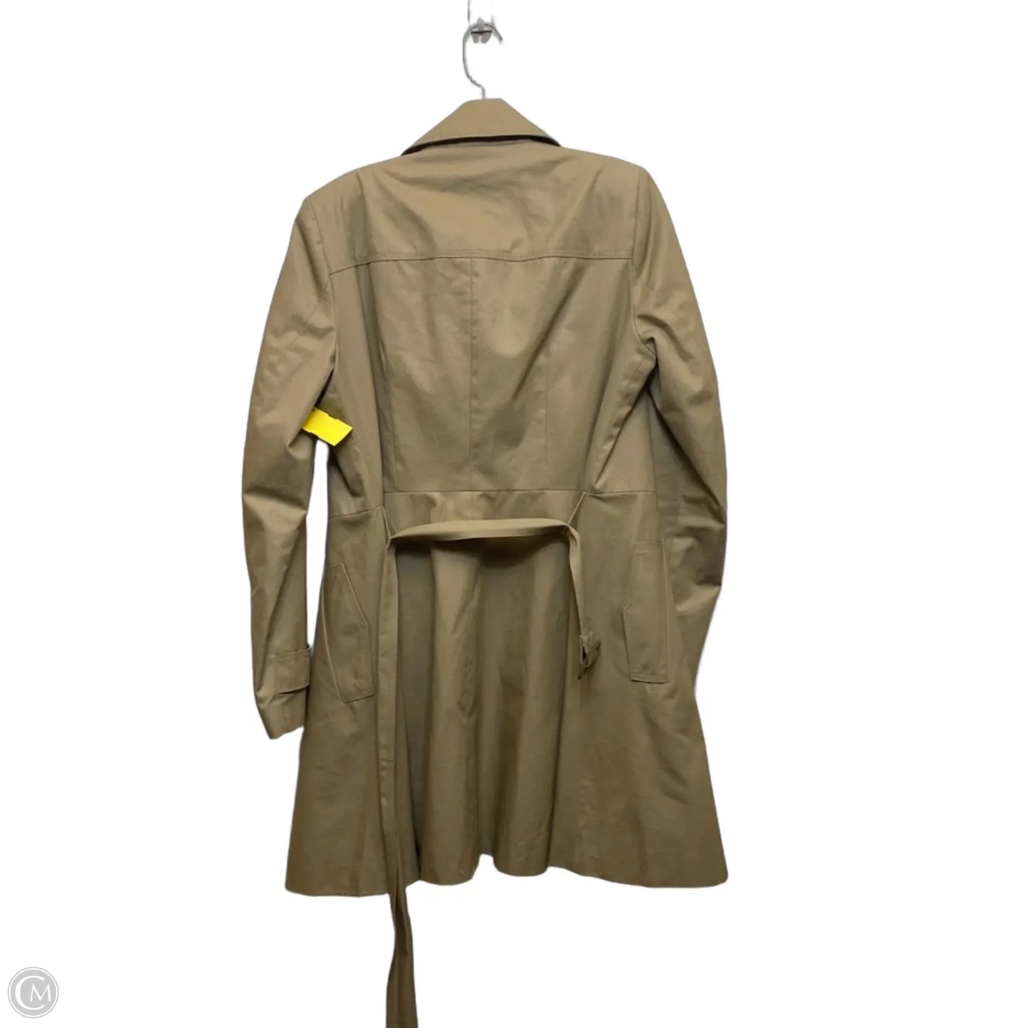 Coat Trench Coat By Zara Women In Tan, Size: L