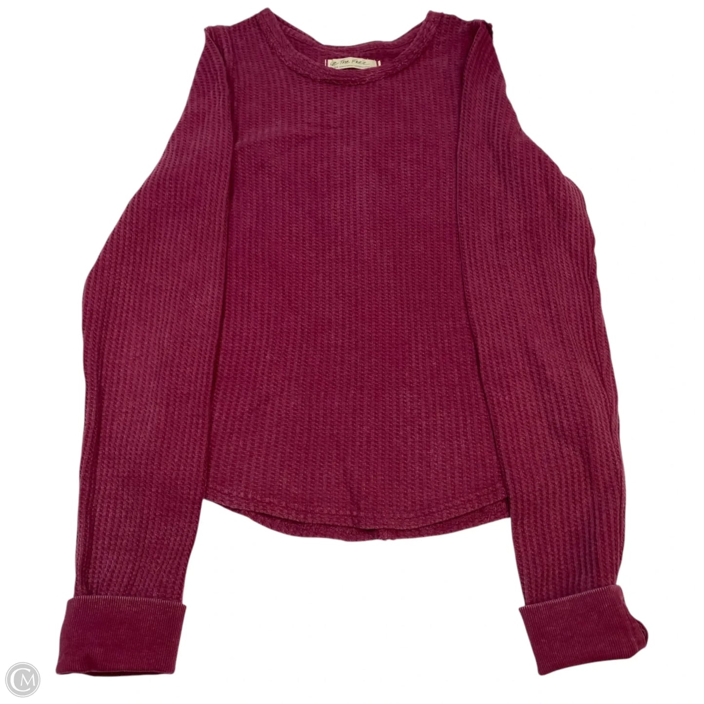 Top Long Sleeve By We The Free In Pink, Size: M