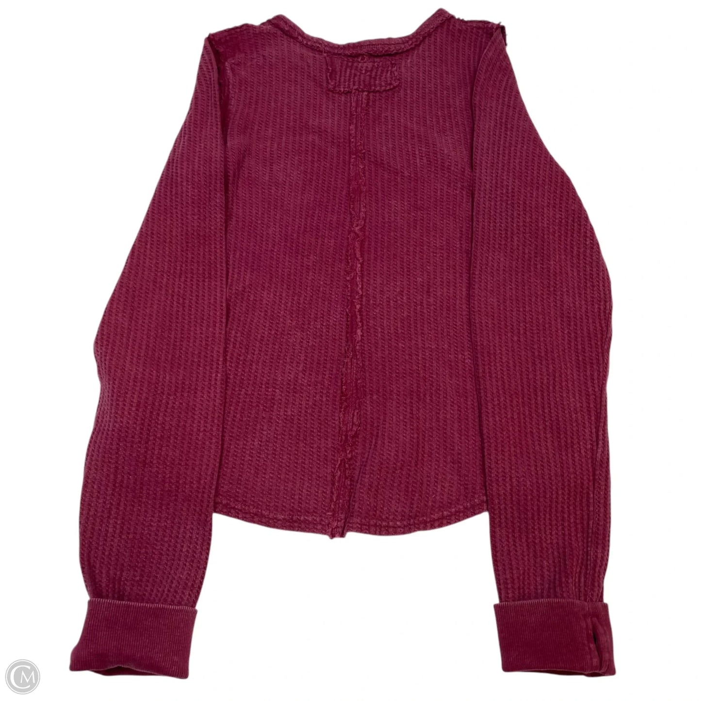 Top Long Sleeve By We The Free In Pink, Size: M