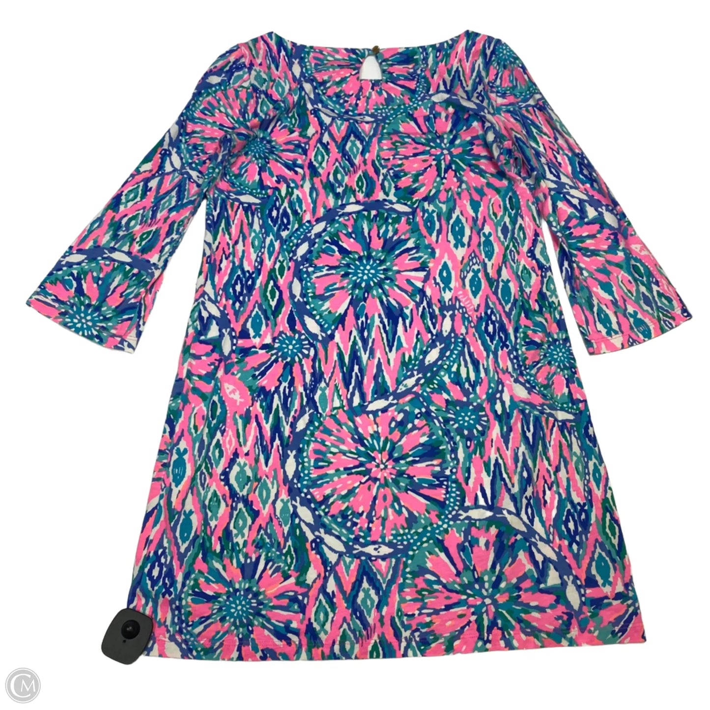 Dress Designer By Lilly Pulitzer In Blue & Pink, Size: S