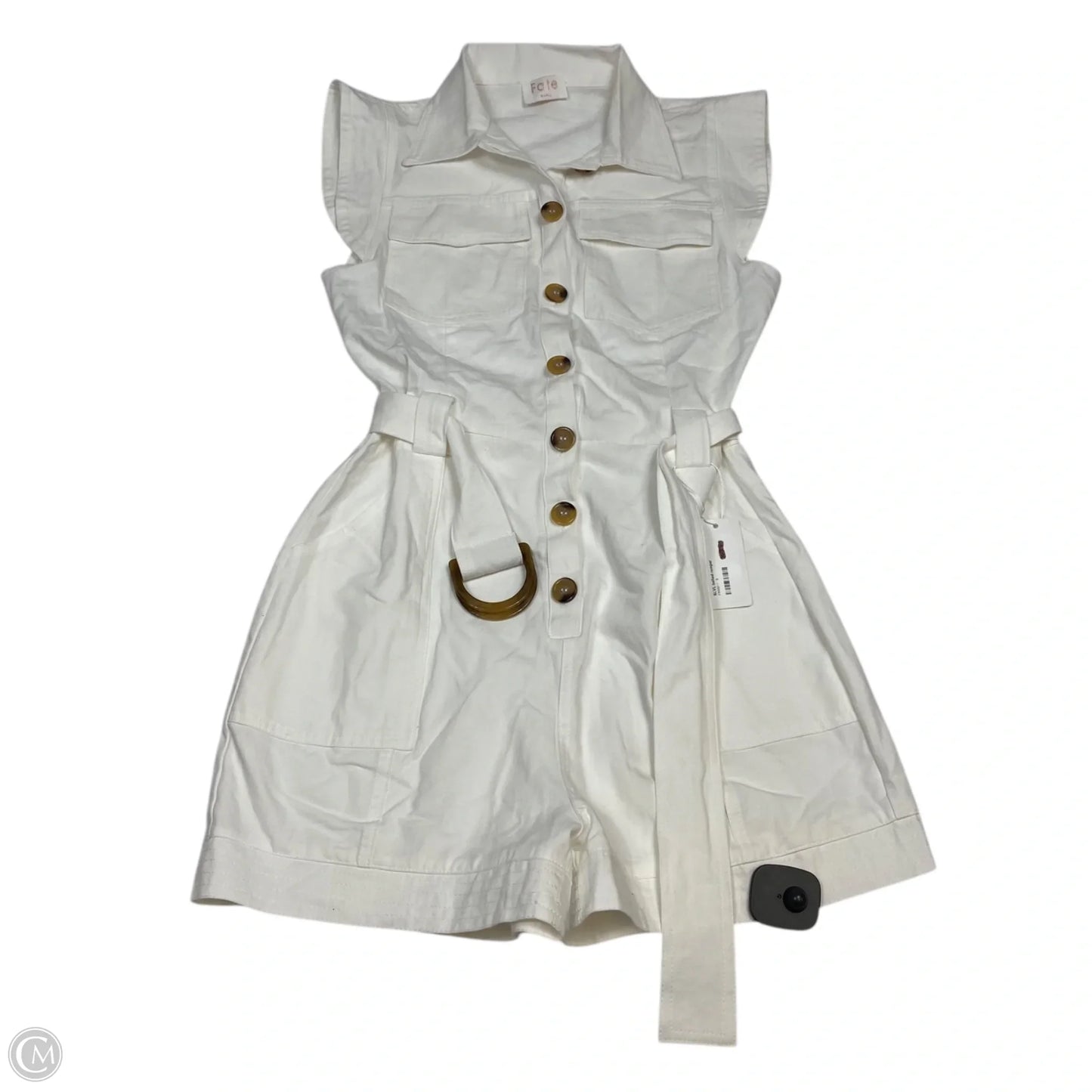 Romper By Fate In White, Size: S