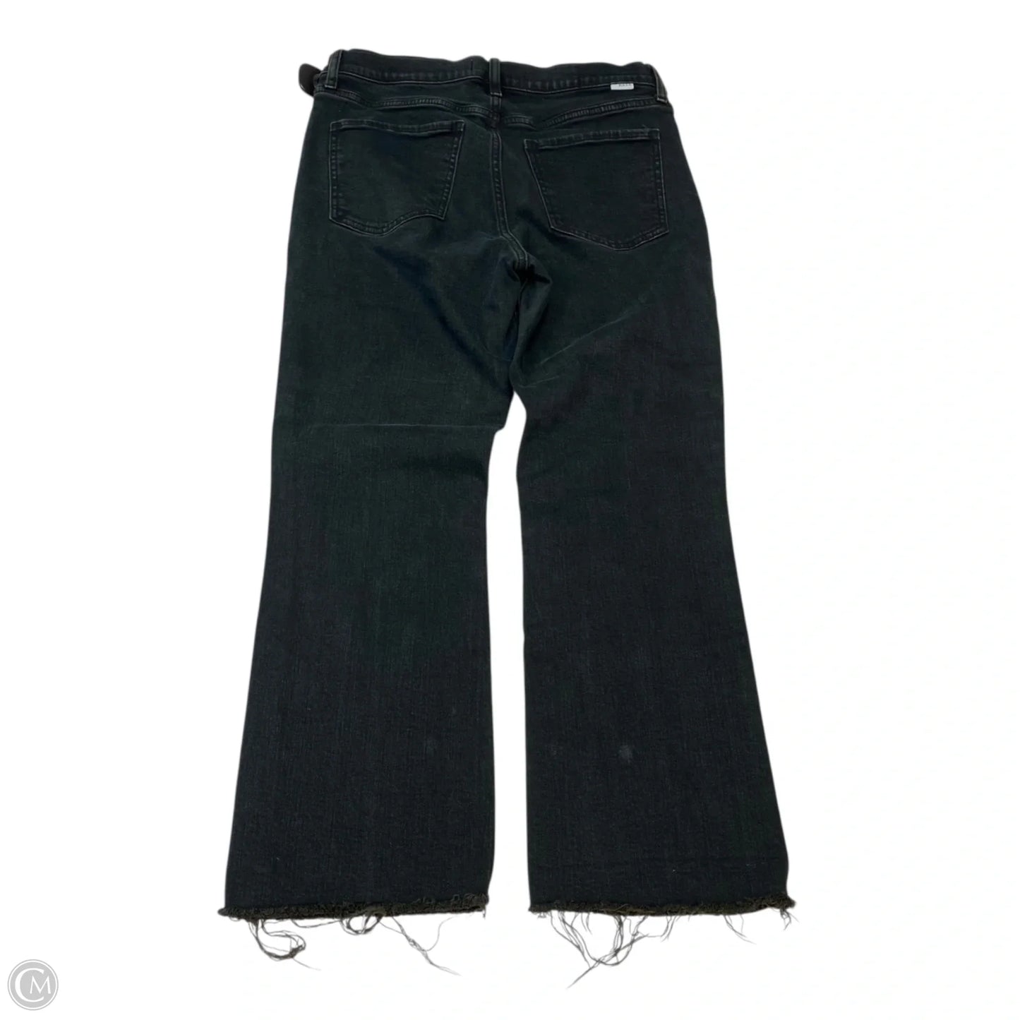 Jeans Straight By Daze In Black Denim, Size: 8
