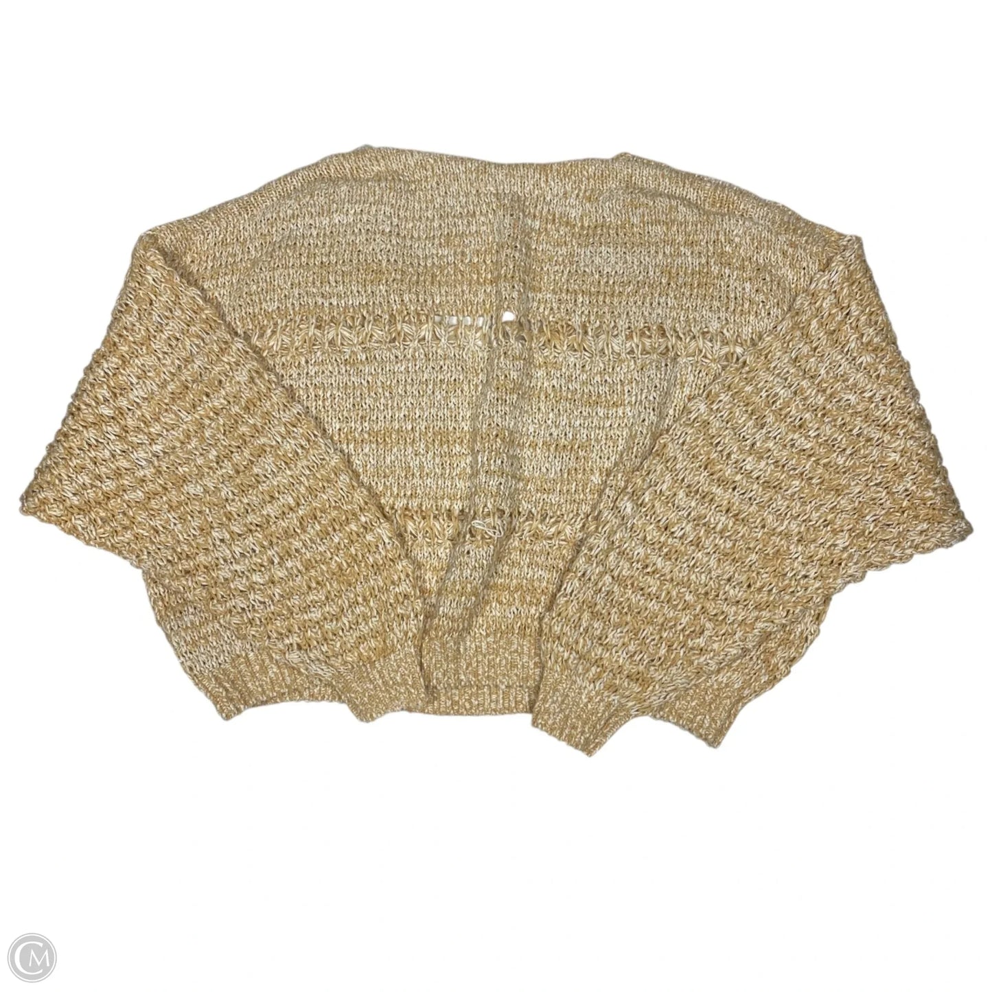 Sweater By Free People In Tan & White, Size: M