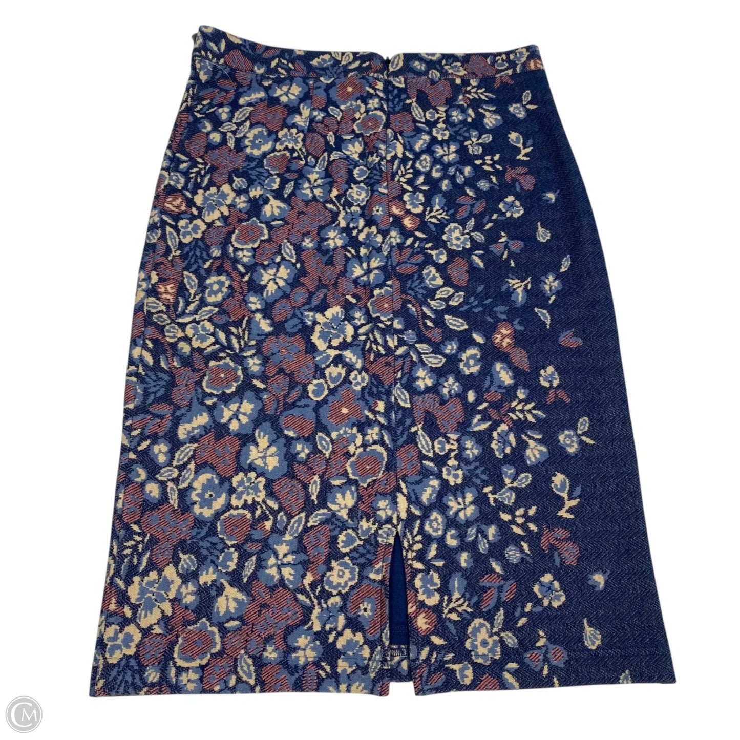 Skirt Midi By Maeve In Blue, Size: M