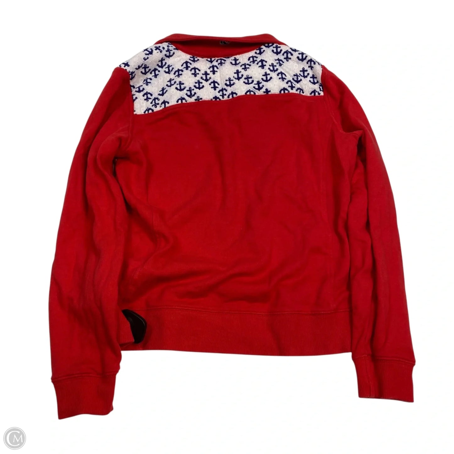 Sweatshirt Designer By Vineyard Vines In Red, Size: M