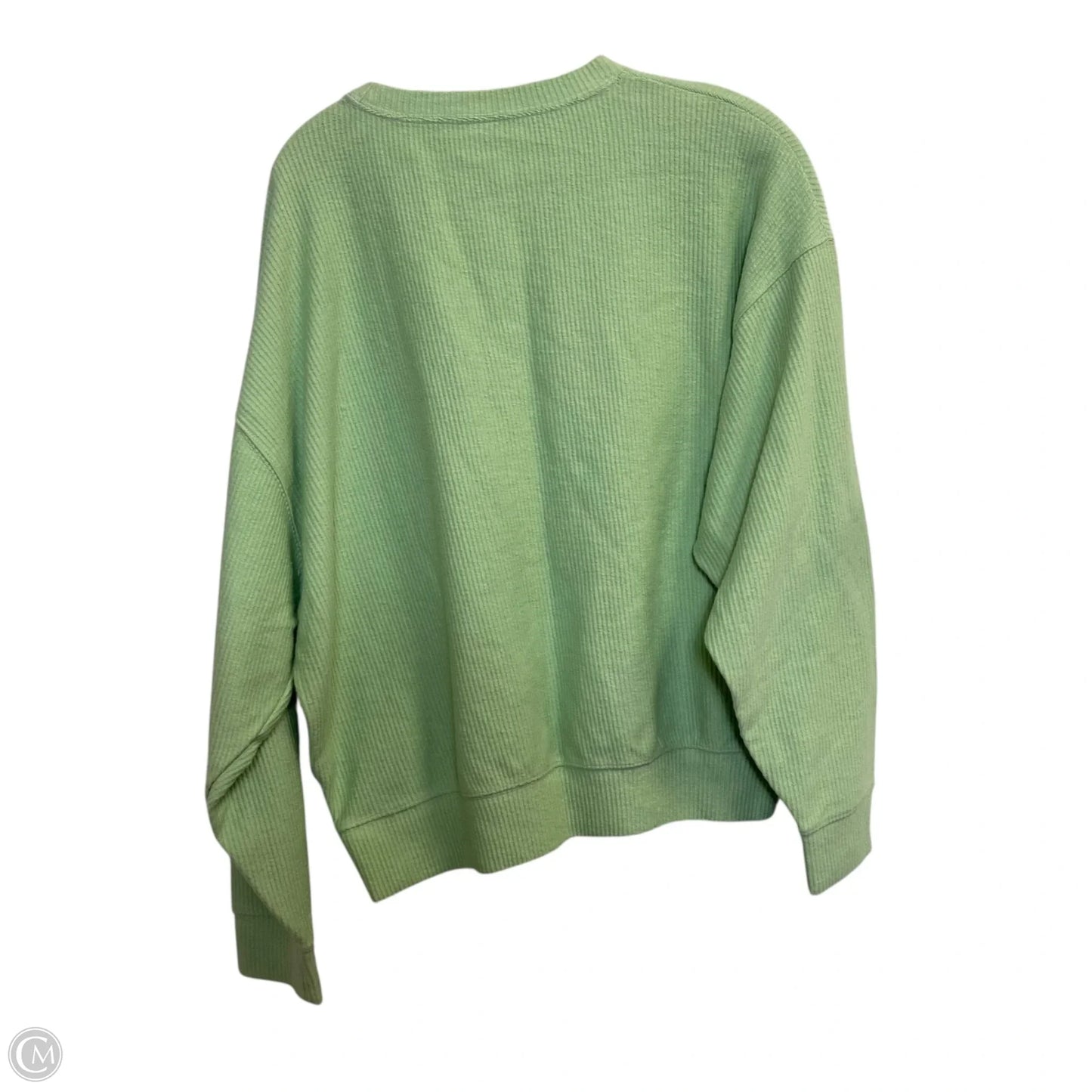 Sweatshirt Crewneck By Pink In Green, Size: Xs