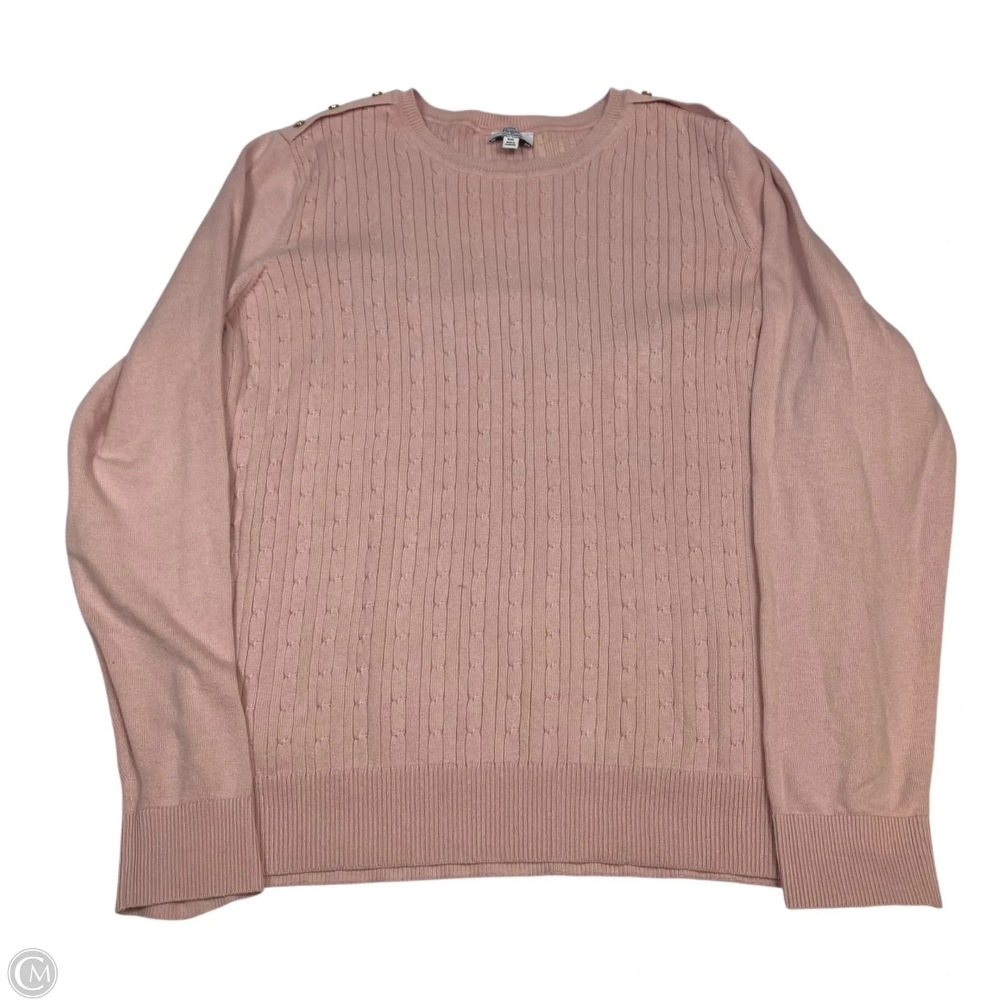 Sweater By Kim Rogers In Pink, Size: Xxl