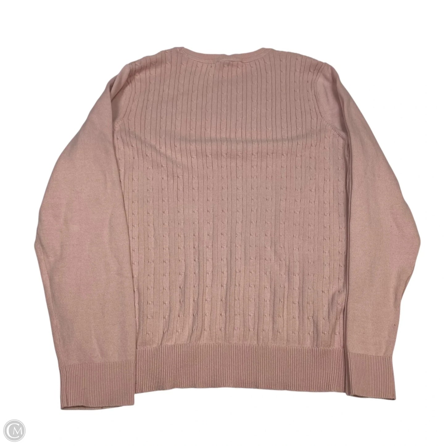 Sweater By Kim Rogers In Pink, Size: Xxl