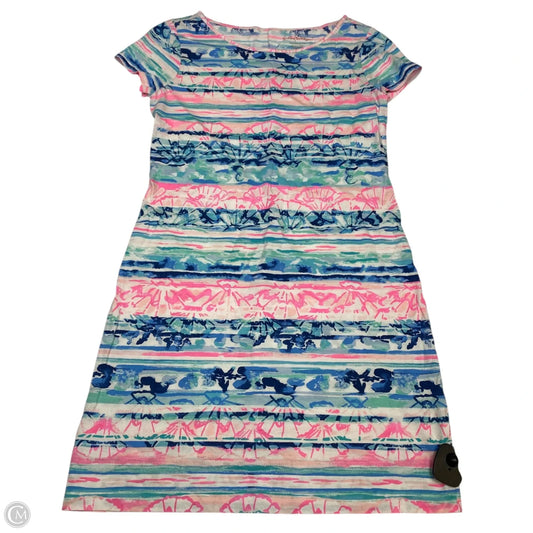 Dress Designer By Lilly Pulitzer In Blue & Pink, Size: Xs