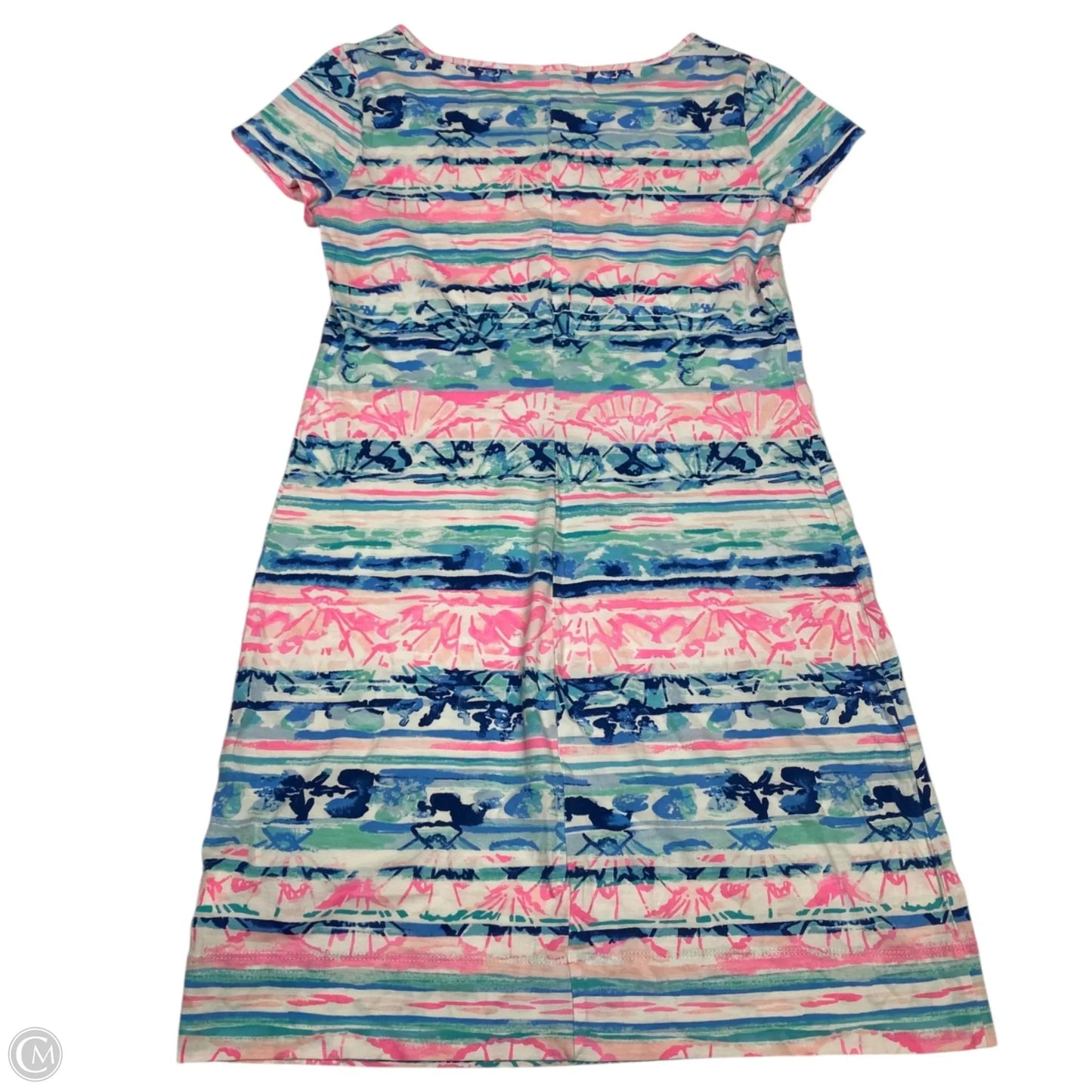 Dress Designer By Lilly Pulitzer In Blue & Pink, Size: Xs