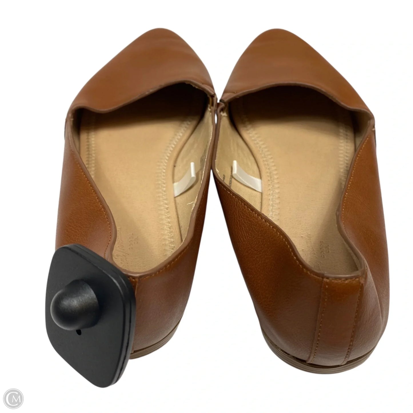Shoes Flats By Universal Thread In Brown, Size: 8