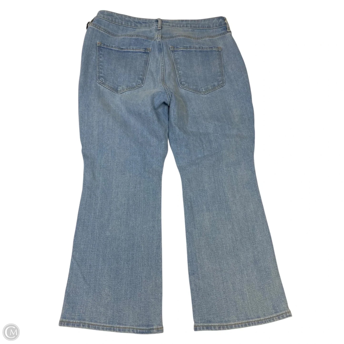 Jeans Cropped By Old Navy In Blue Denim, Size: 12
