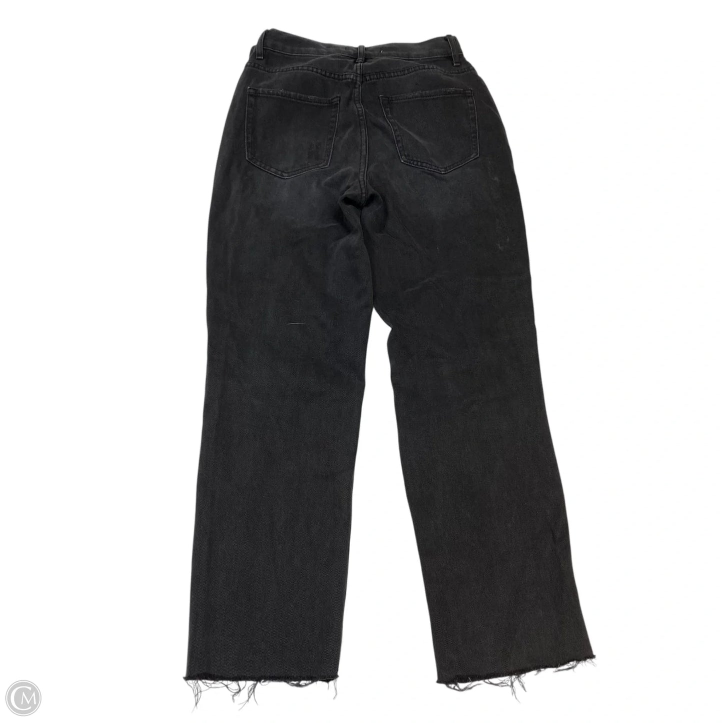 Jeans Straight By Pacsun In Black Denim, Size: 2