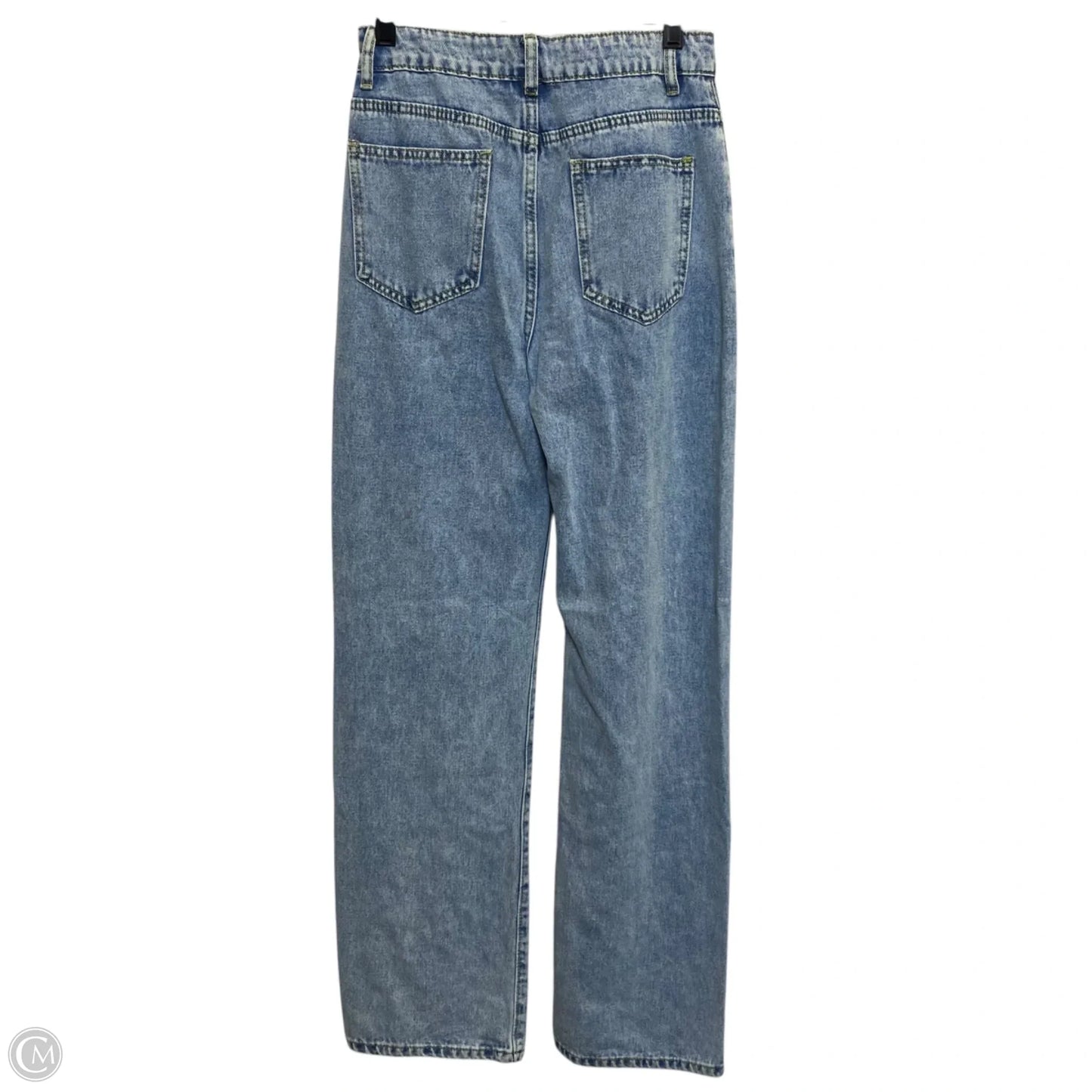 Jeans Wide Leg By Cmf In Blue Denim, Size: Xs