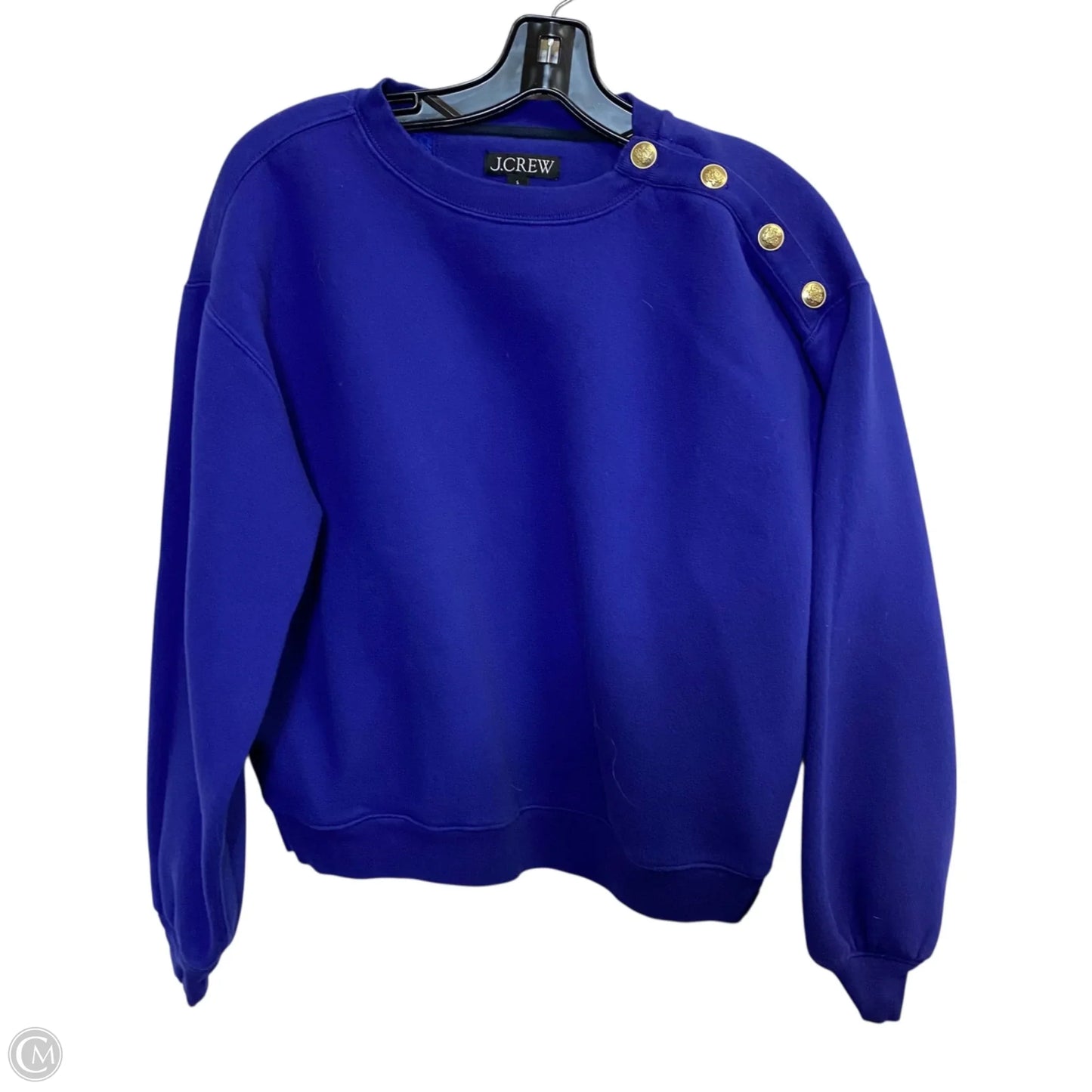 Sweatshirt Crewneck By J. Crew In Blue, Size: S