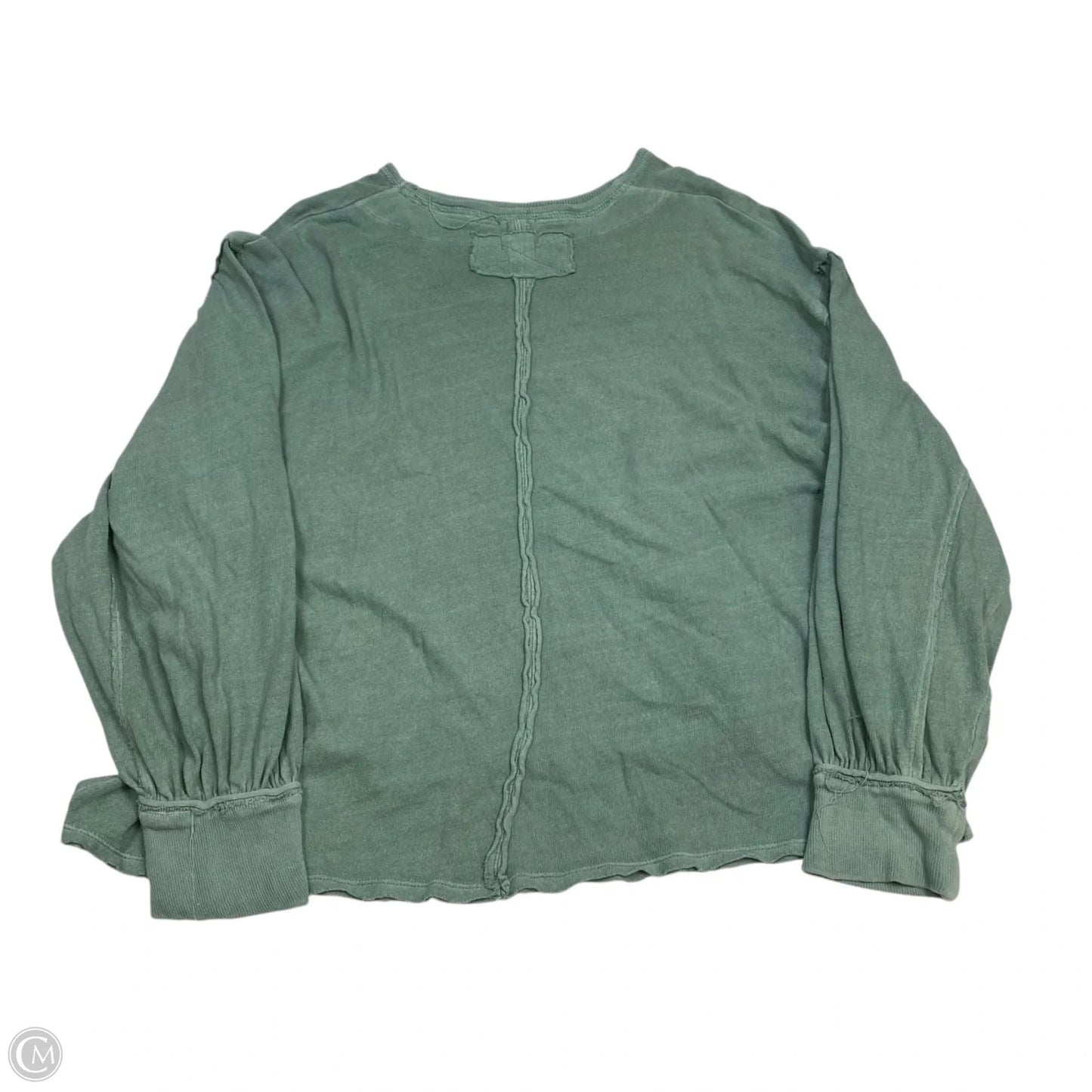 Top Long Sleeve By We The Free In Green, Size: L