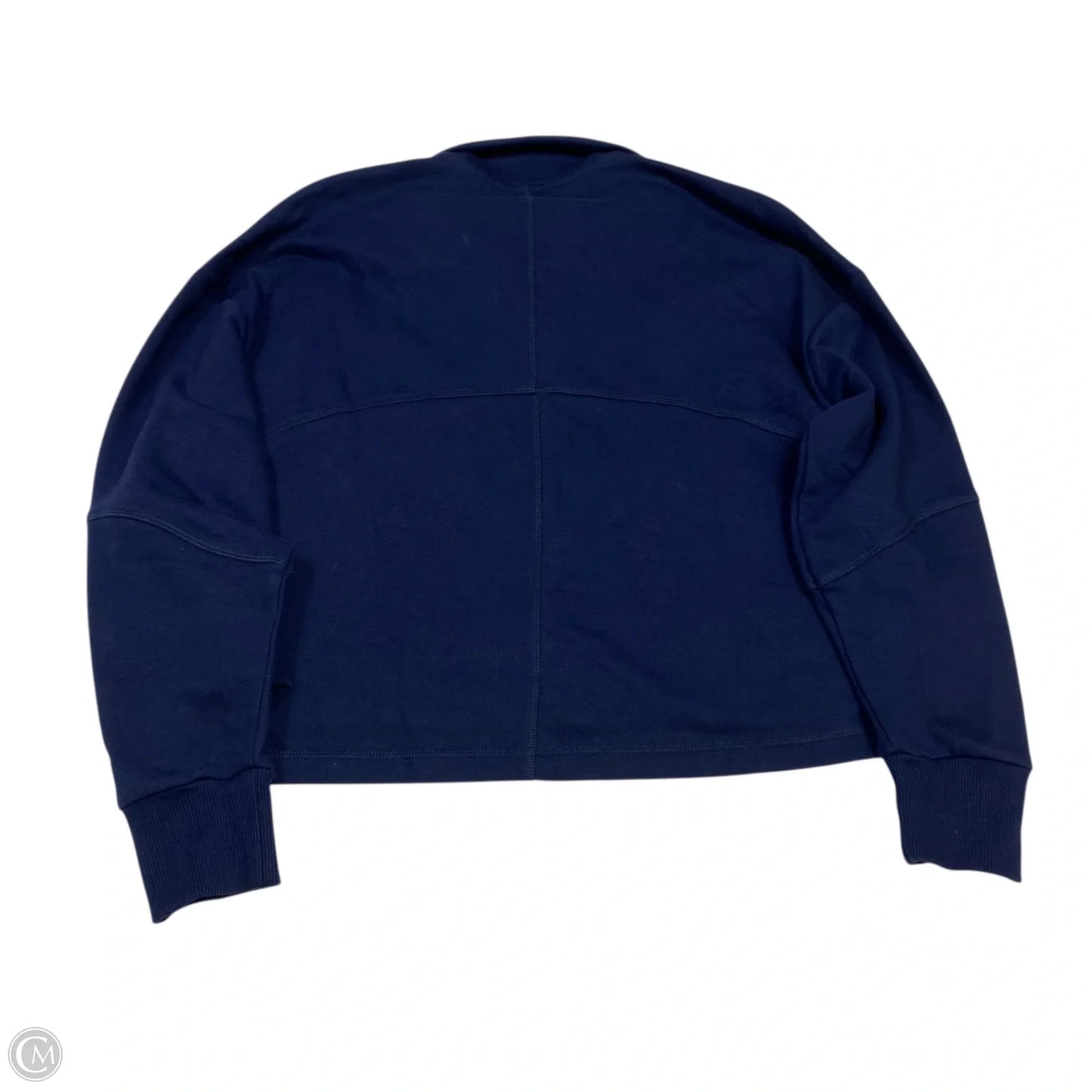 Sweatshirt Collar By Crown And Ivy In Blue, Size: Xl