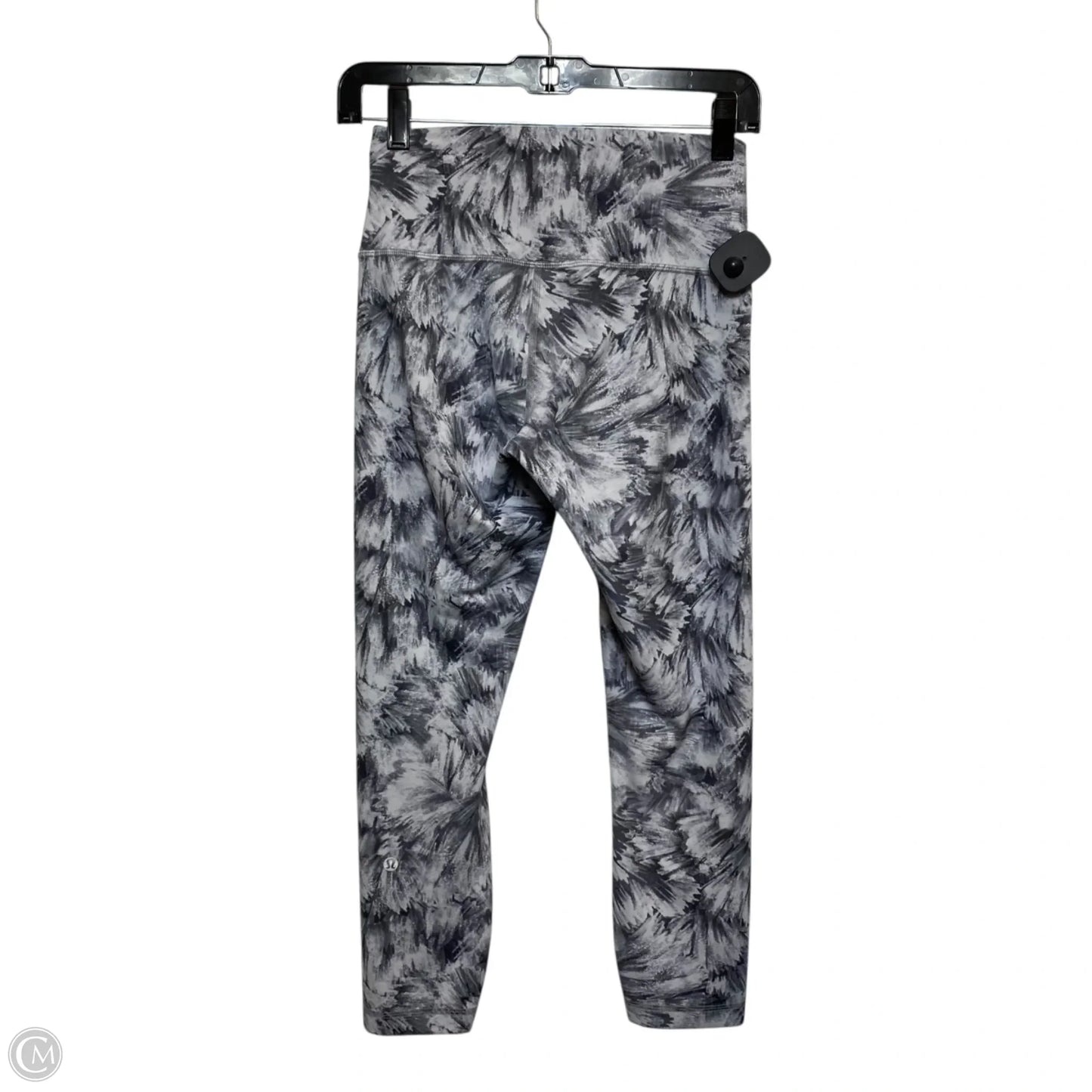 Athletic Leggings Designer By Lululemon In Grey, Size: S