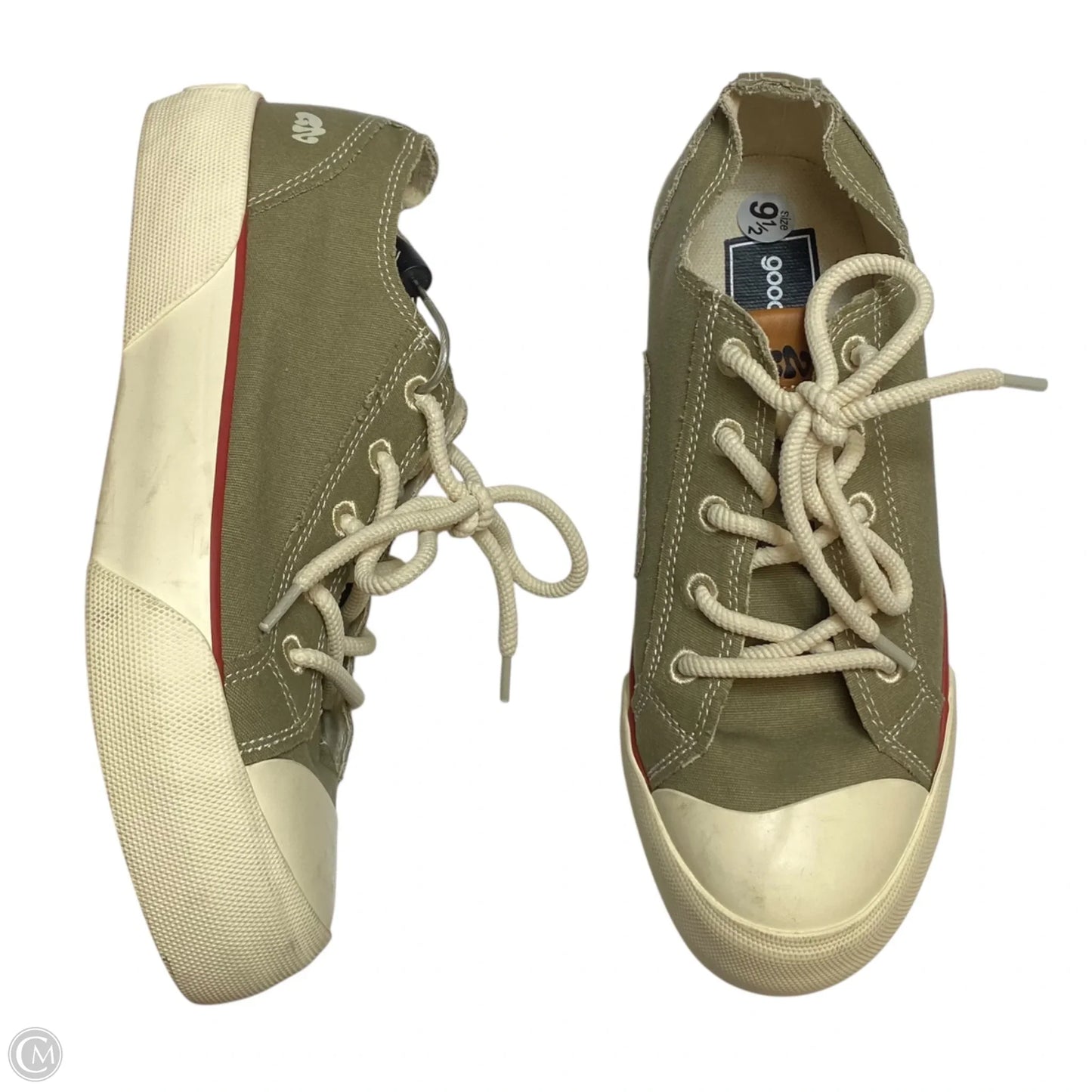 Shoes Sneakers By Anthropologie In Green, Size: 9.5