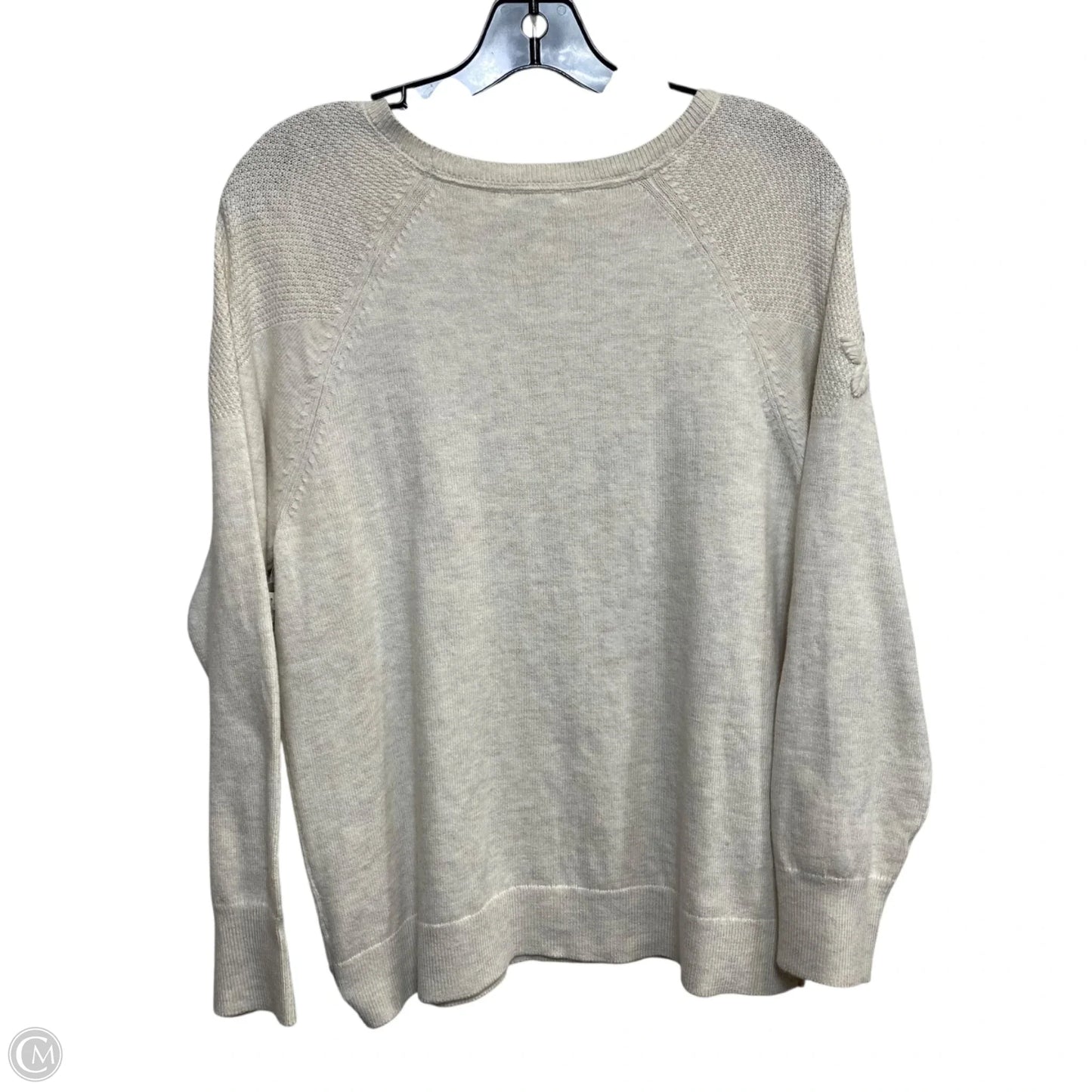 Sweater By J. Jill In Cream, Size: Mp