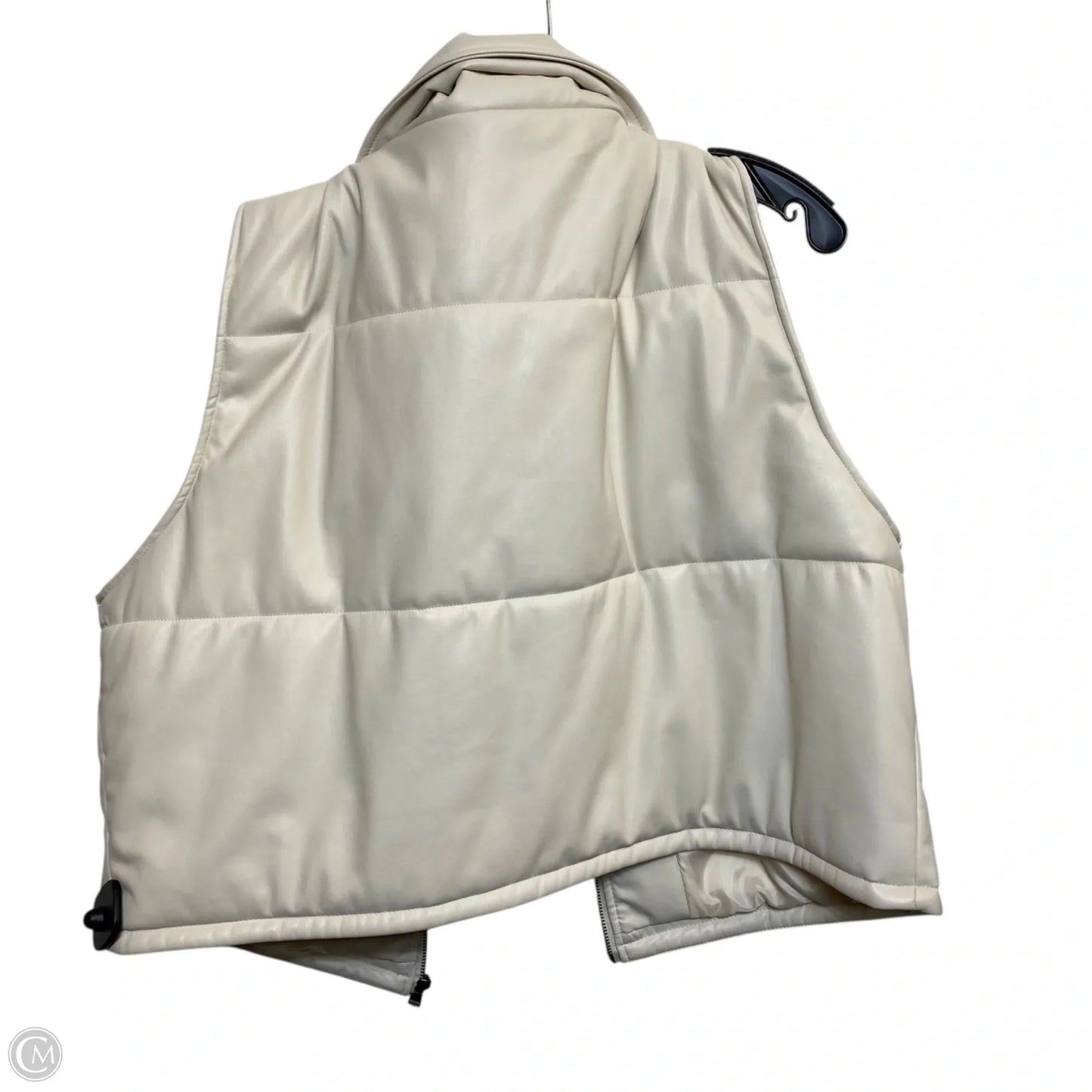 Vest Puffer & Quilted By Anthropologie In Cream, Size: Xl