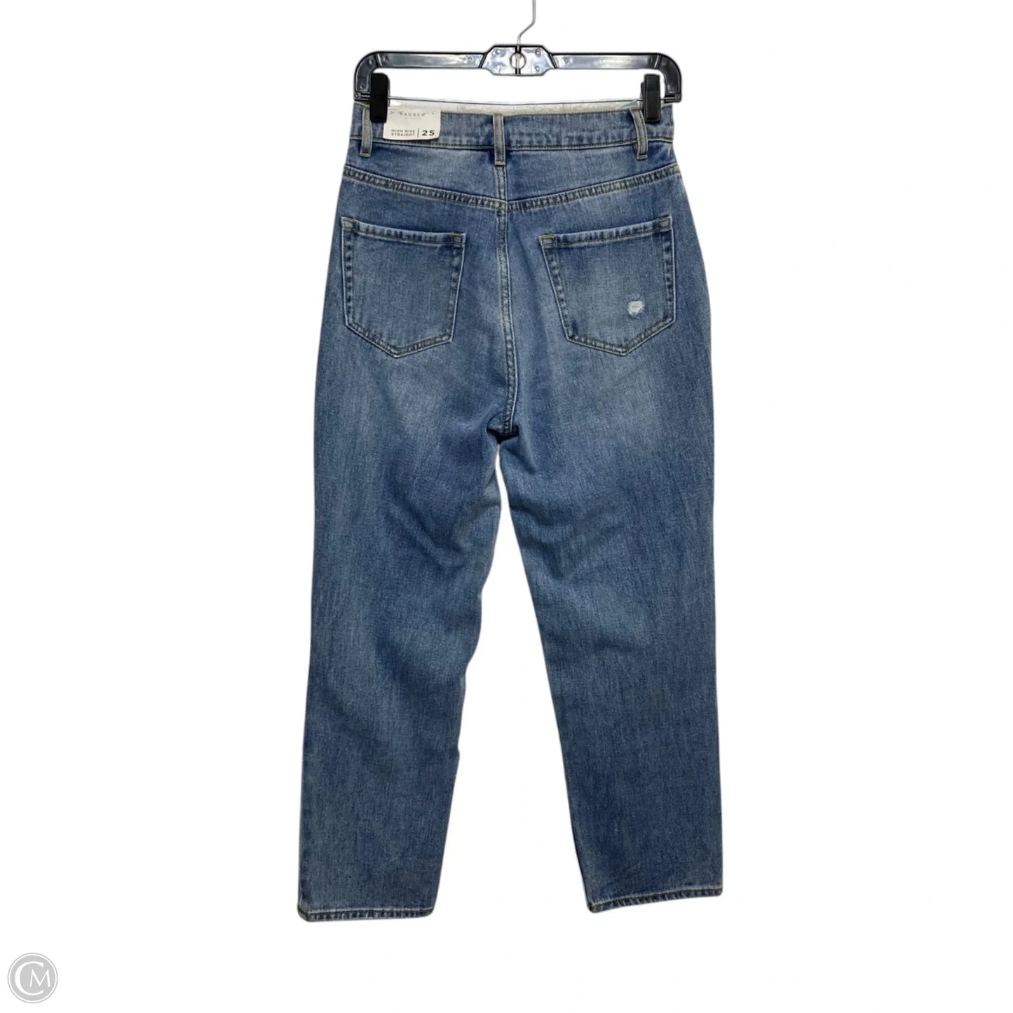 Jeans Straight By Pacsun In Blue Denim, Size: 2