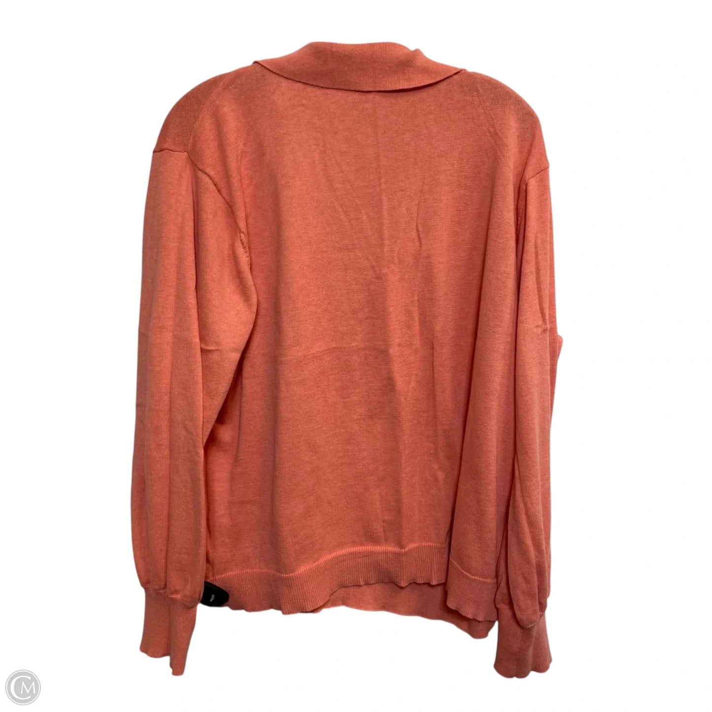 Sweater By Vince Camuto In Orange, Size: Xxl
