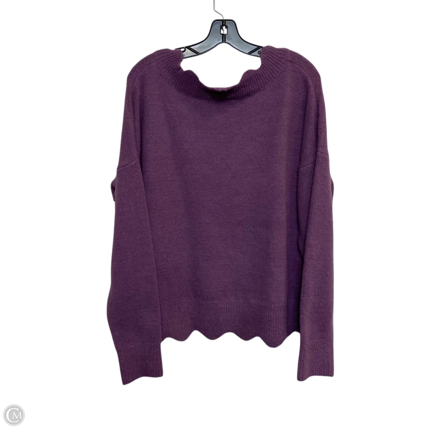 Sweater By Ee Some In Purple, Size: M