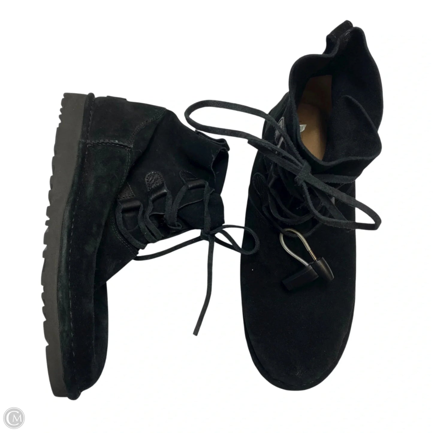 Boots Designer By Ugg In Black, Size: 10