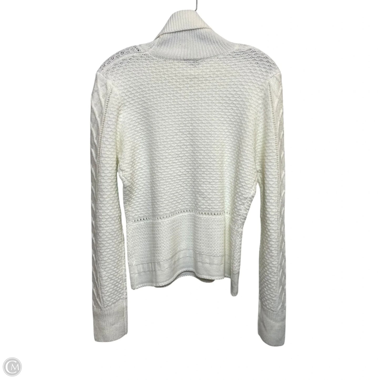 Sweater By Scoop In Cream, Size: L