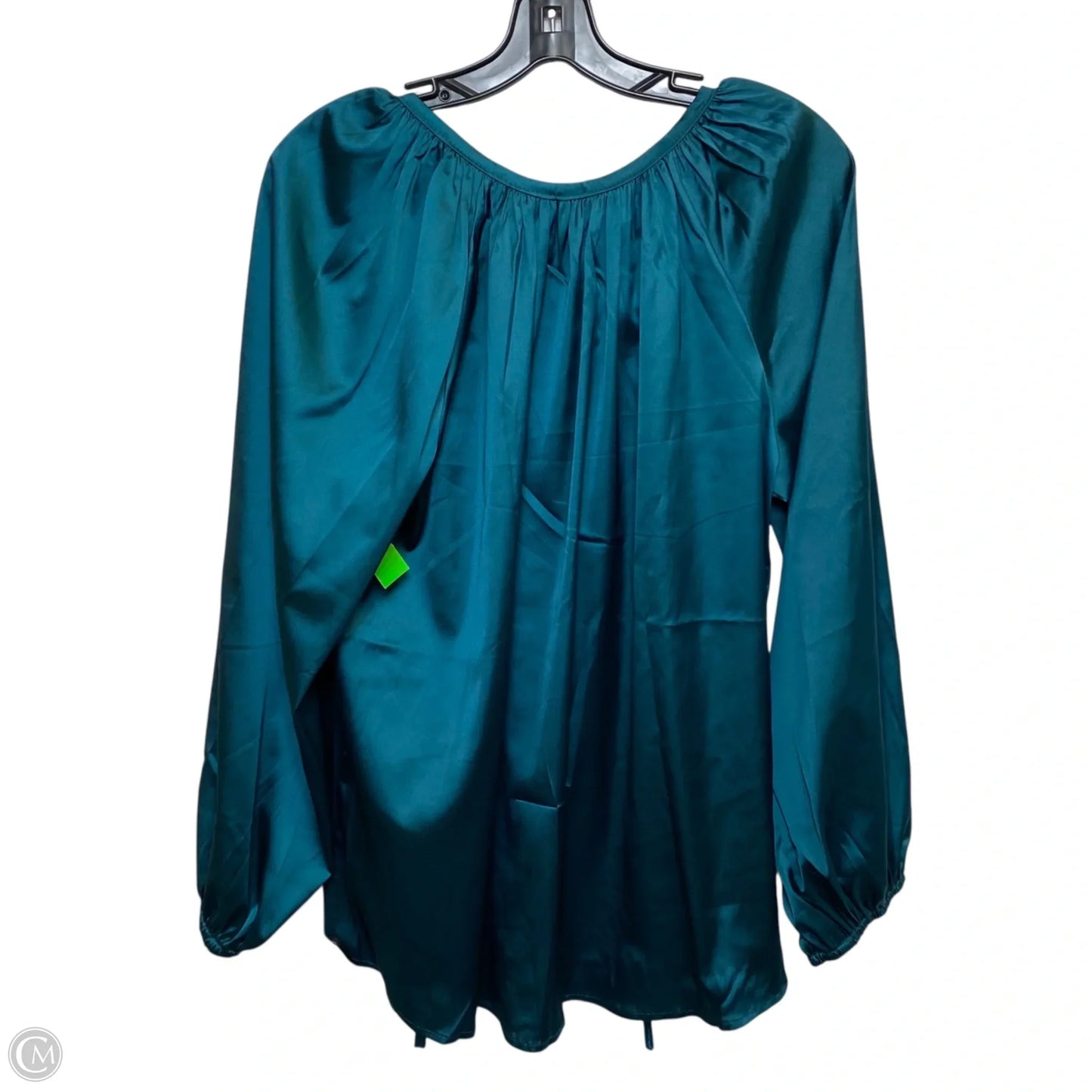 Top Long Sleeve By Clothes Mentor In Green, Size: Xl