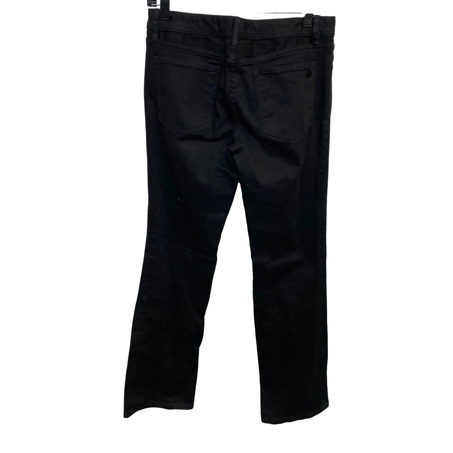 Jeans Designer By Tory Burch In Black Denim, Size: 8