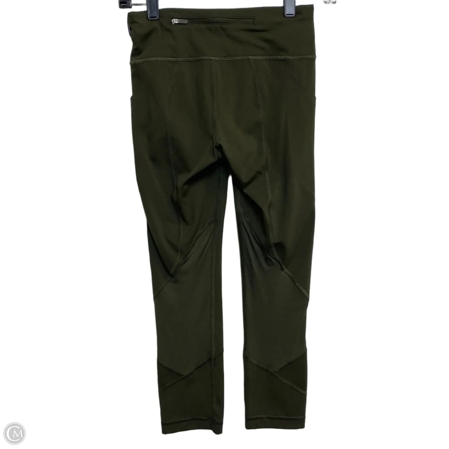 Athletic Leggings By Lululemon In Green, Size: Xs