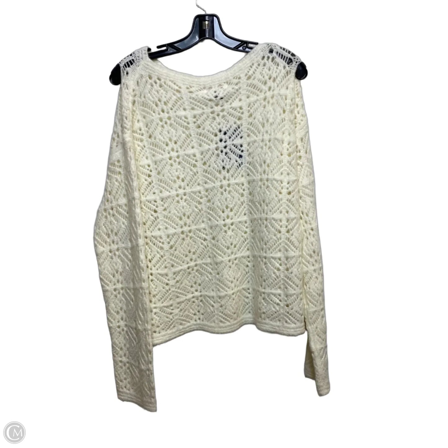 Sweater By Universal Thread In Cream, Size: M