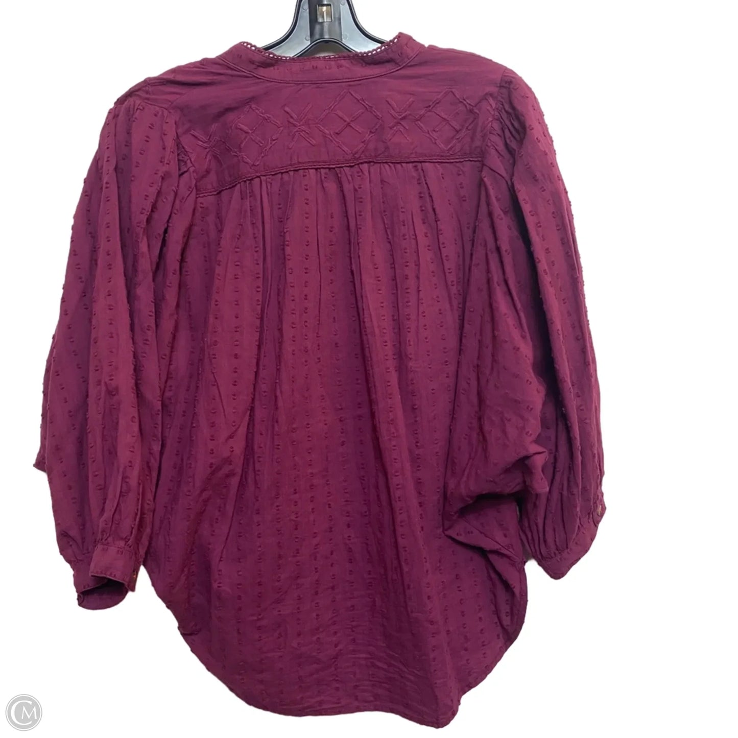 Top 3/4 Sleeve By Pilcro In Purple, Size: Xs