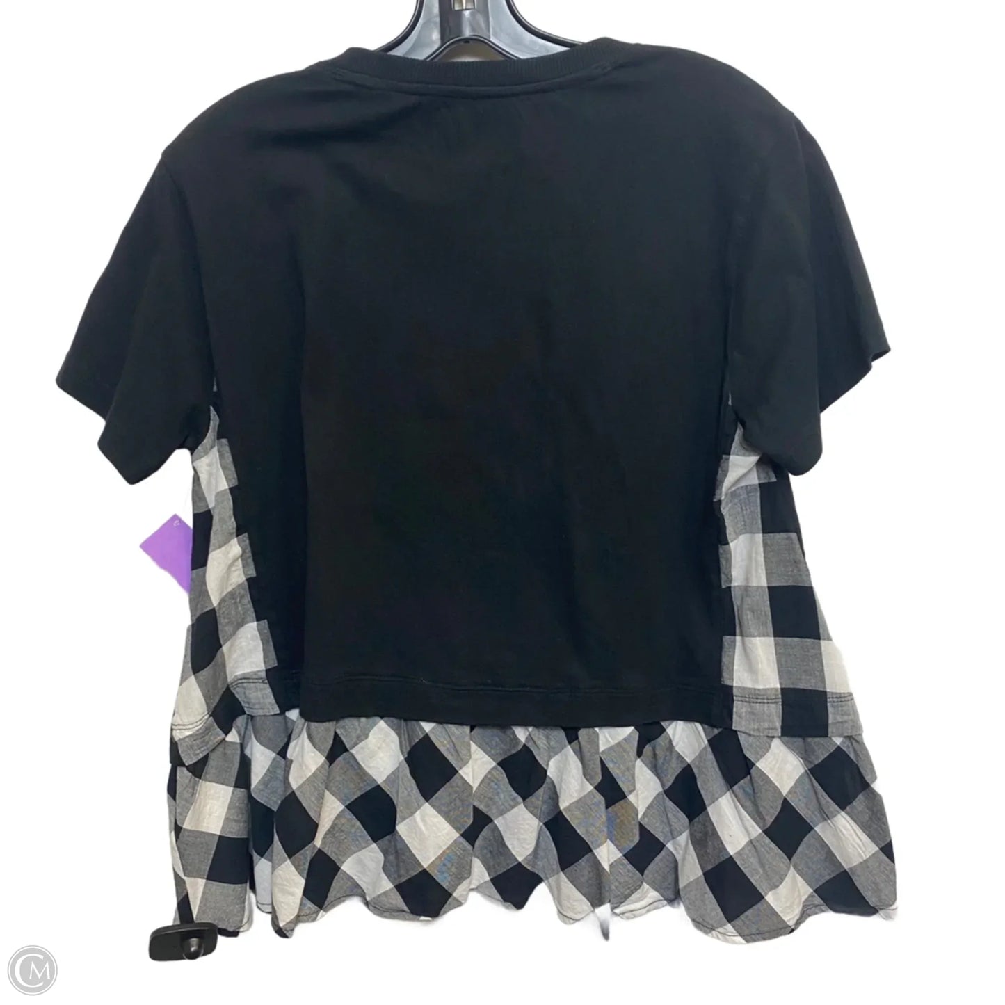 Top Short Sleeve By Maeve In Black, Size: S