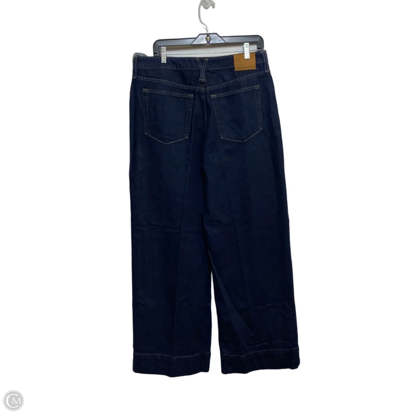 Jeans Wide Leg By Point Sur In Blue Denim, Size: 8