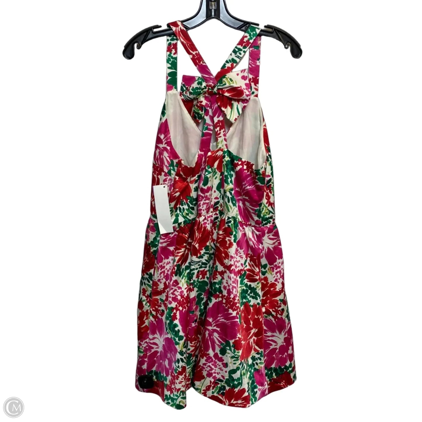 Dress Designer By Vineyard Vines In Green & Pink, Size: Xl