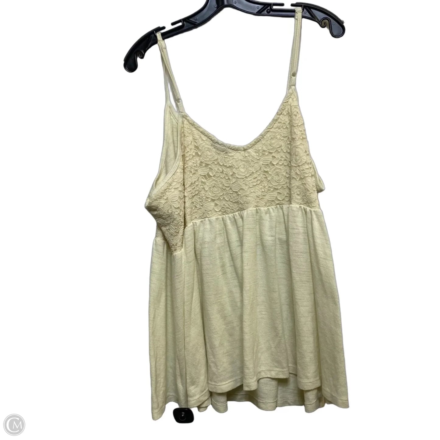 Top Sleeveless By Torrid In Cream, Size: 4x