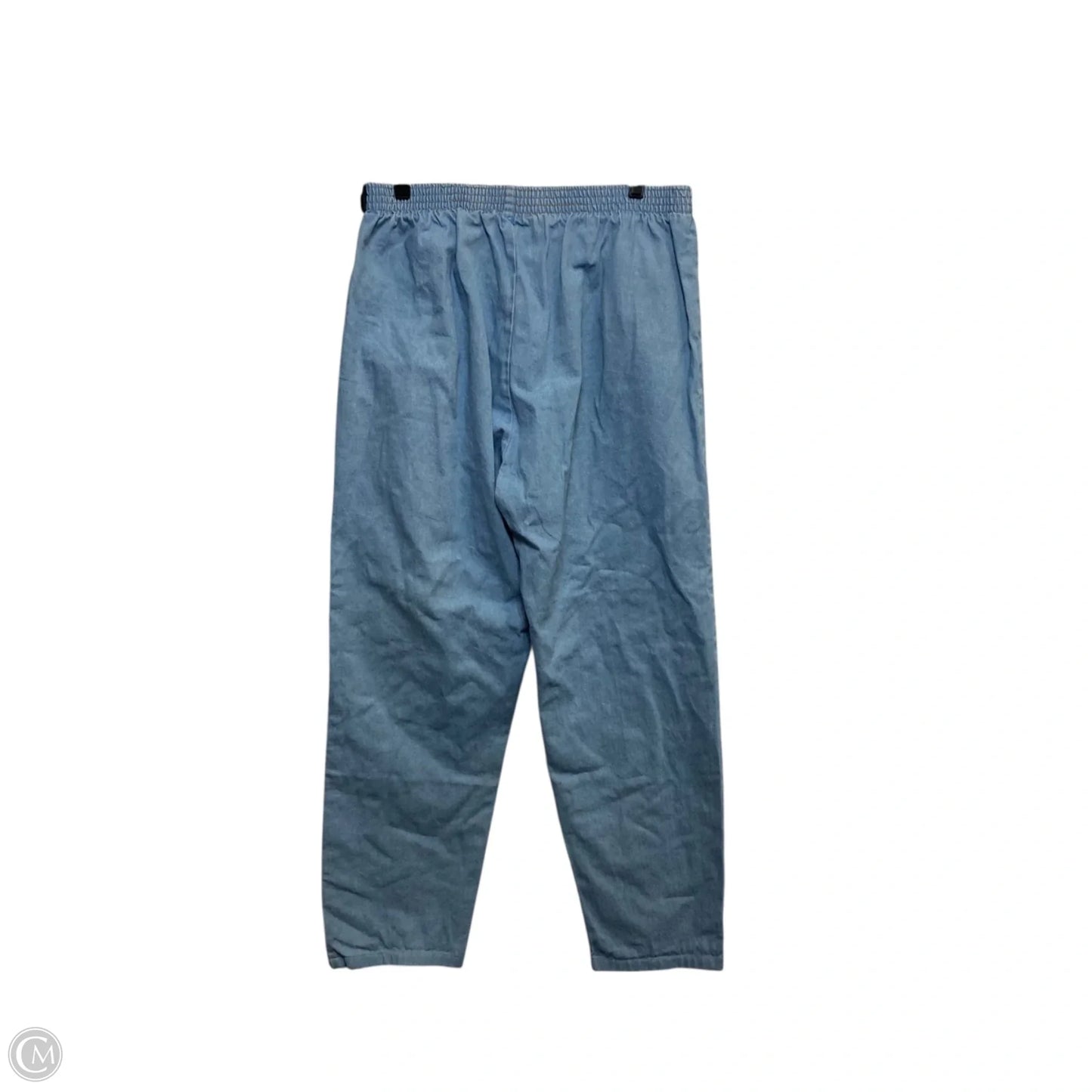 Jeans Cropped By Clothes Mentor In Blue Denim, Size: 16
