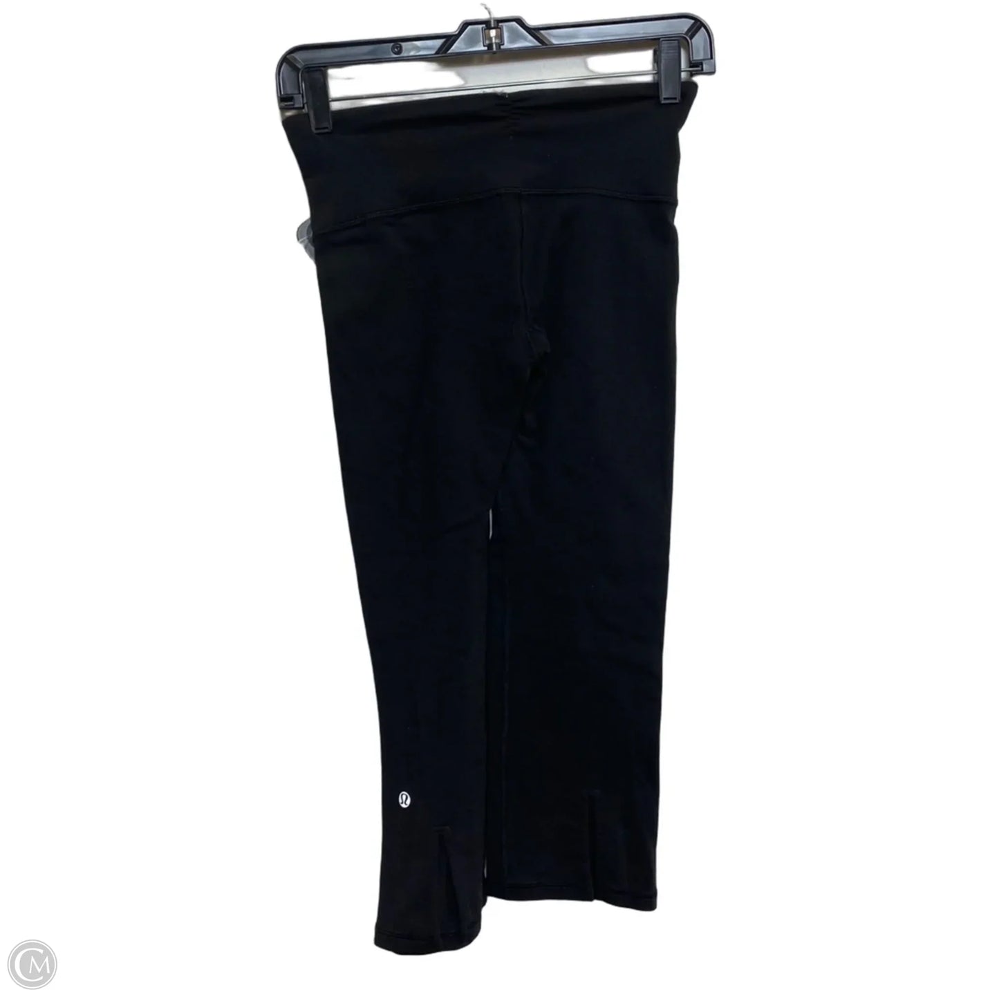Athletic Capris By Lululemon In Black, Size: Xs